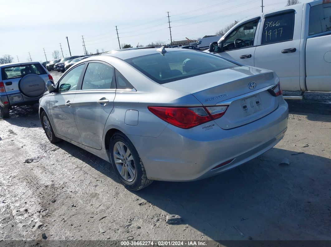 2013 Hyundai Sonata Gls Blue vin: 5NPEB4AC1DH768224