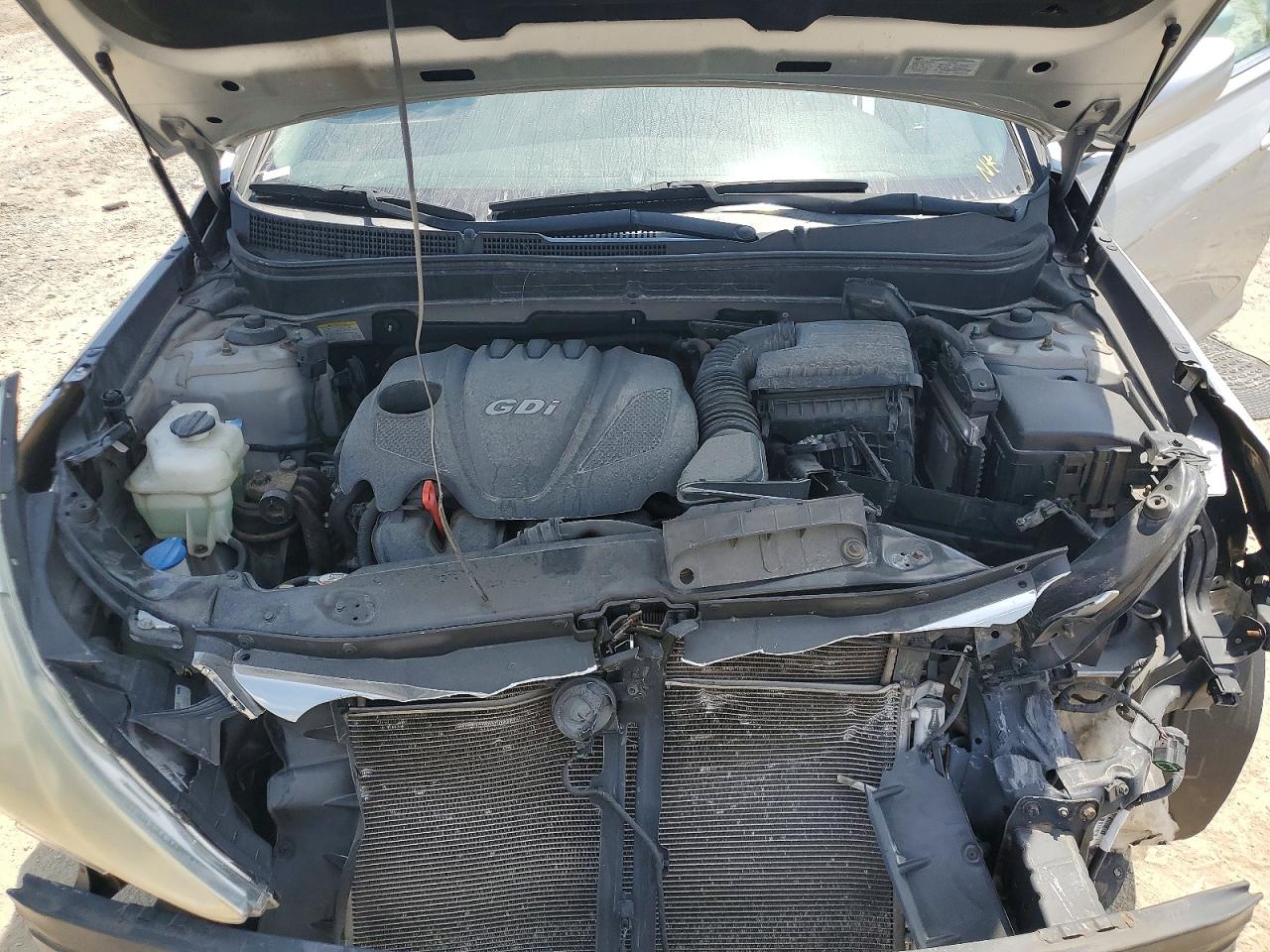 2013 Hyundai Sonata Gls Silver vin: 5NPEB4AC1DH768224