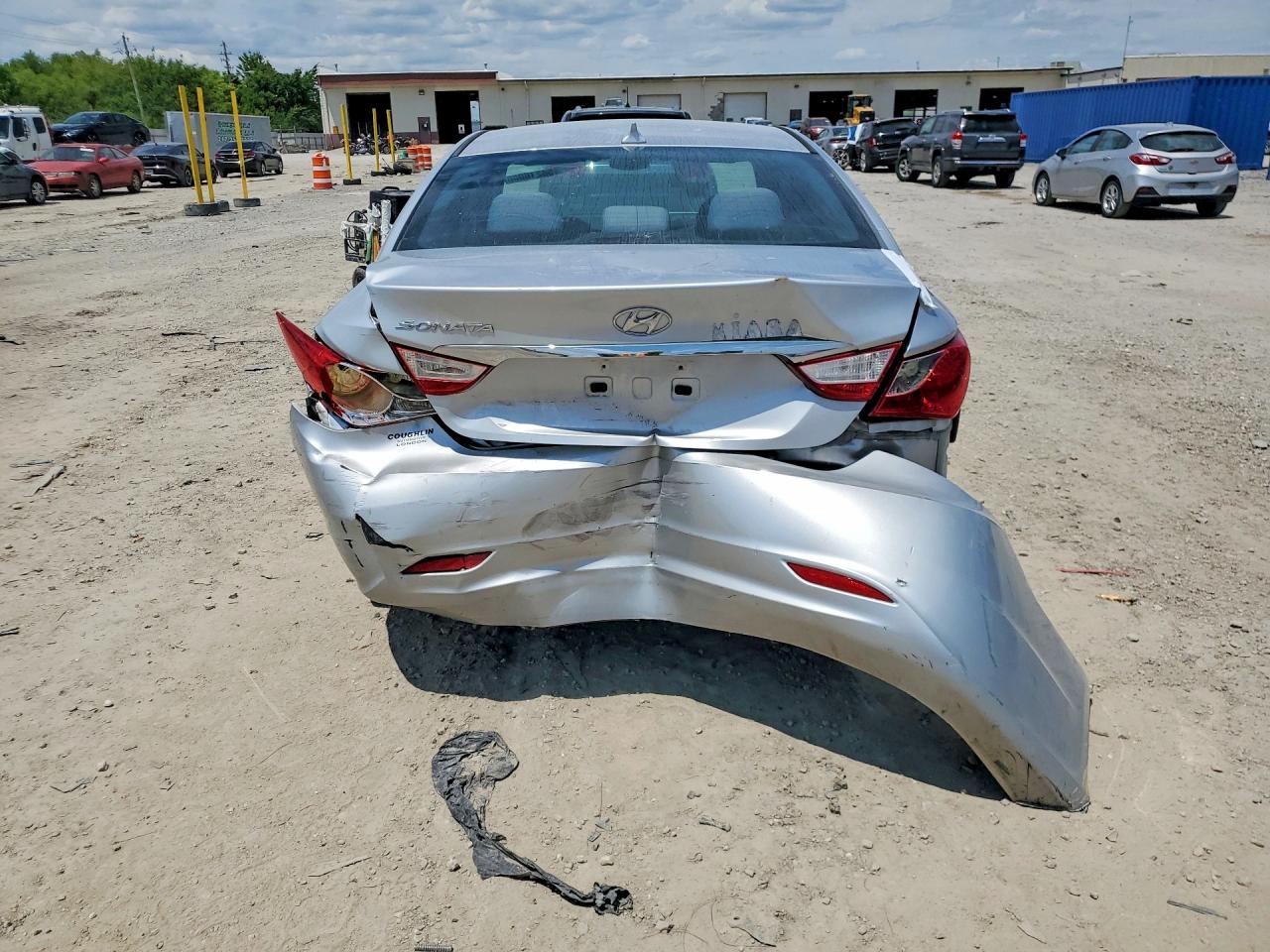 2013 Hyundai Sonata Gls Silver vin: 5NPEB4AC1DH768224