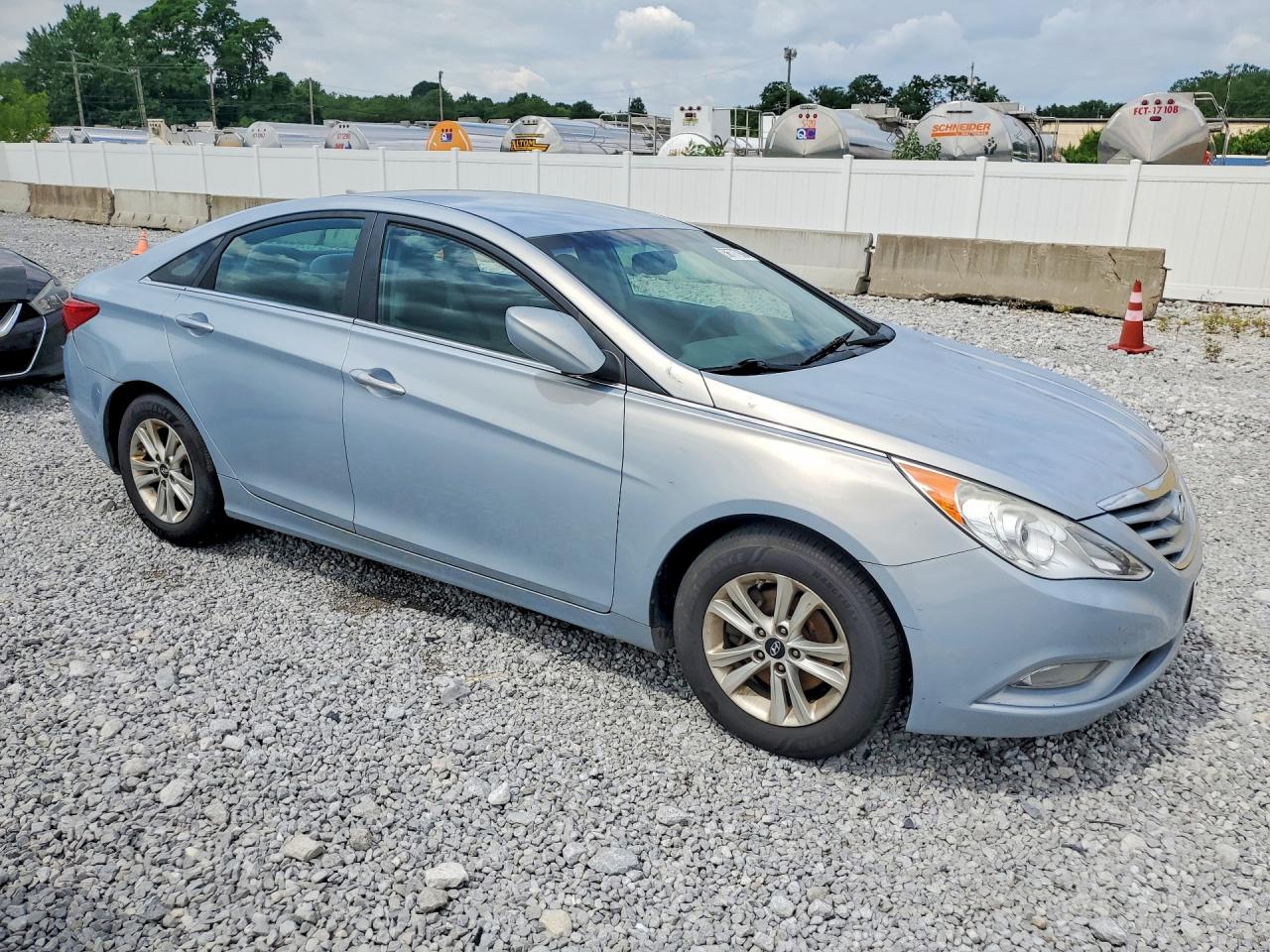 2013 Hyundai Sonata Gls Серебряный vin: 5NPEB4AC1DH768529