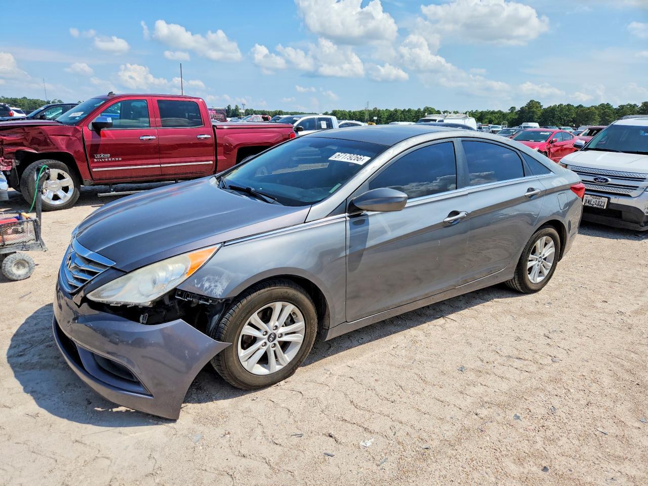 2013 Hyundai Sonata Gls Black vin: 5NPEB4AC1DH771768