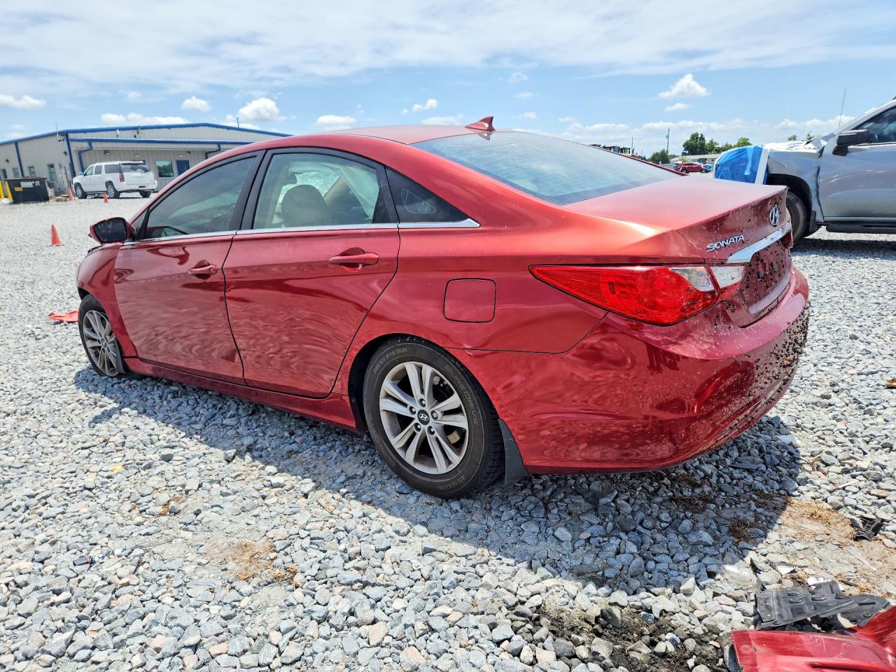 2013 Hyundai Sonata Gls Red vin: 5NPEB4AC1DH775769