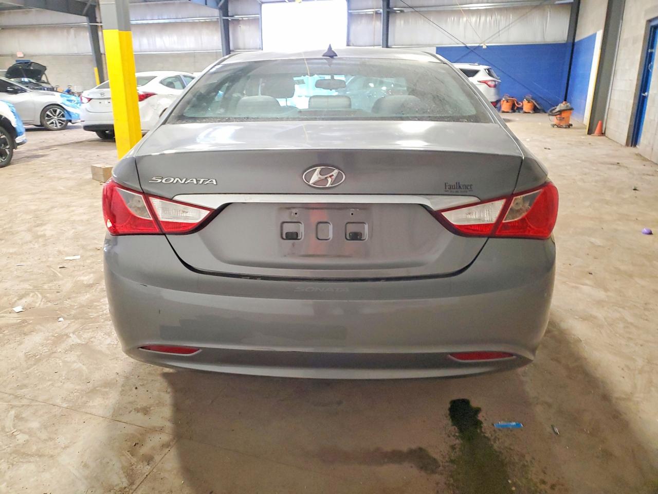 2013 Hyundai Sonata Gls Silver vin: 5NPEB4AC1DH777117