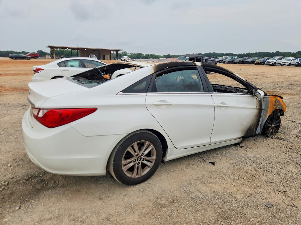 2013 Hyundai Sonata Gls White vin: 5NPEB4AC1DH779823