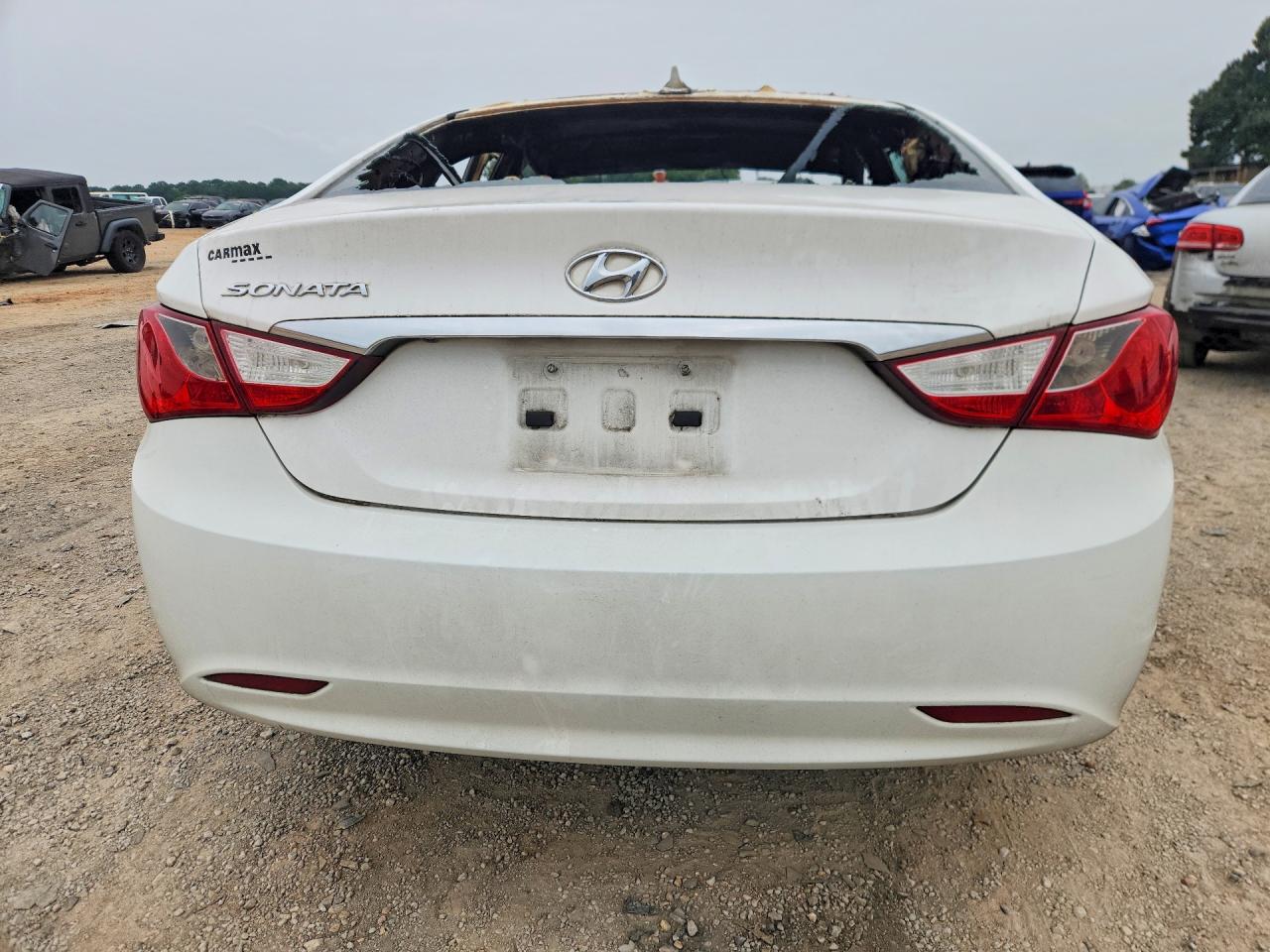 2013 Hyundai Sonata Gls White vin: 5NPEB4AC1DH779823