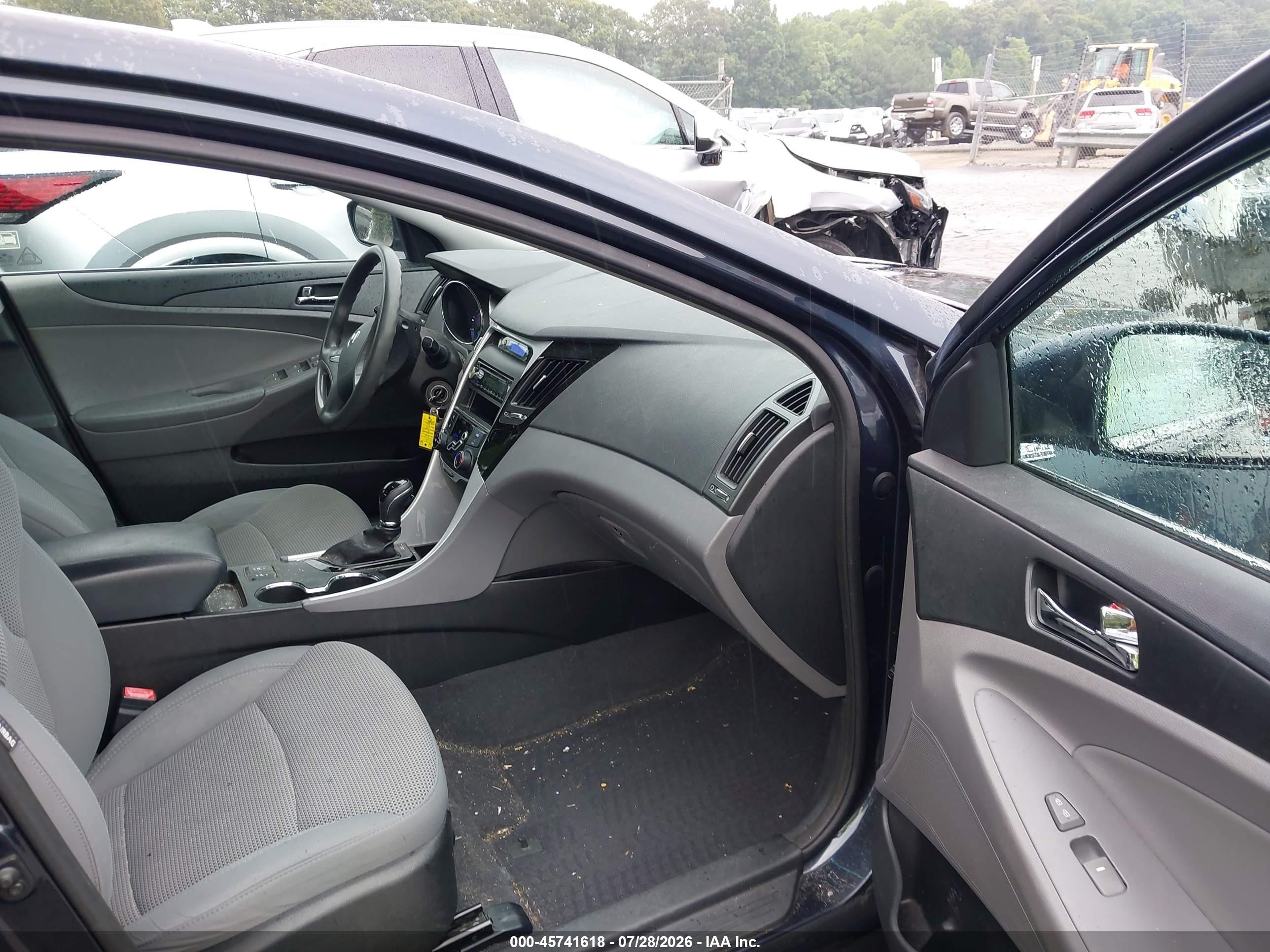 2013 Hyundai Sonata Gls Blue vin: 5NPEB4AC1DH789803