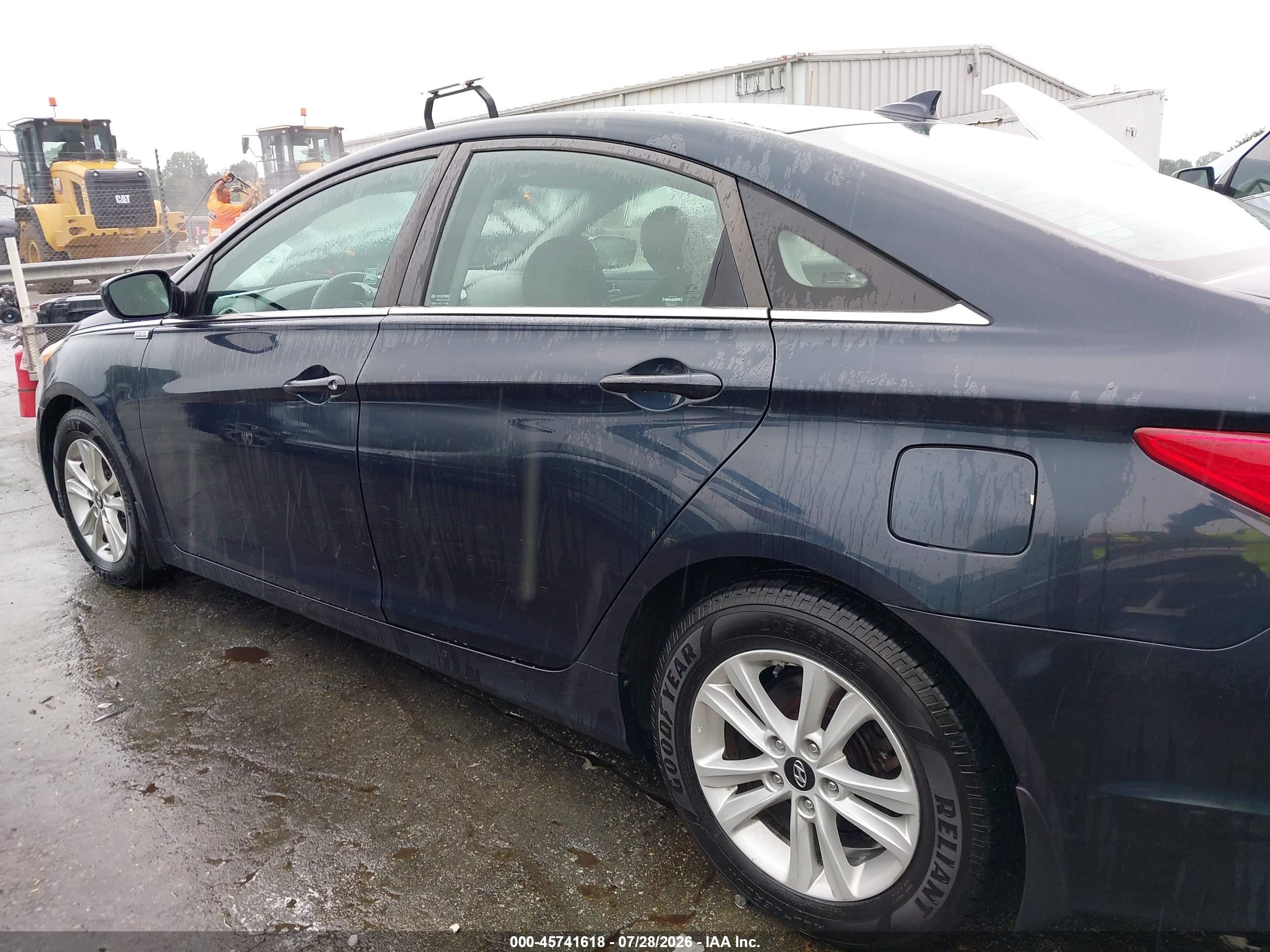 2013 Hyundai Sonata Gls Blue vin: 5NPEB4AC1DH789803