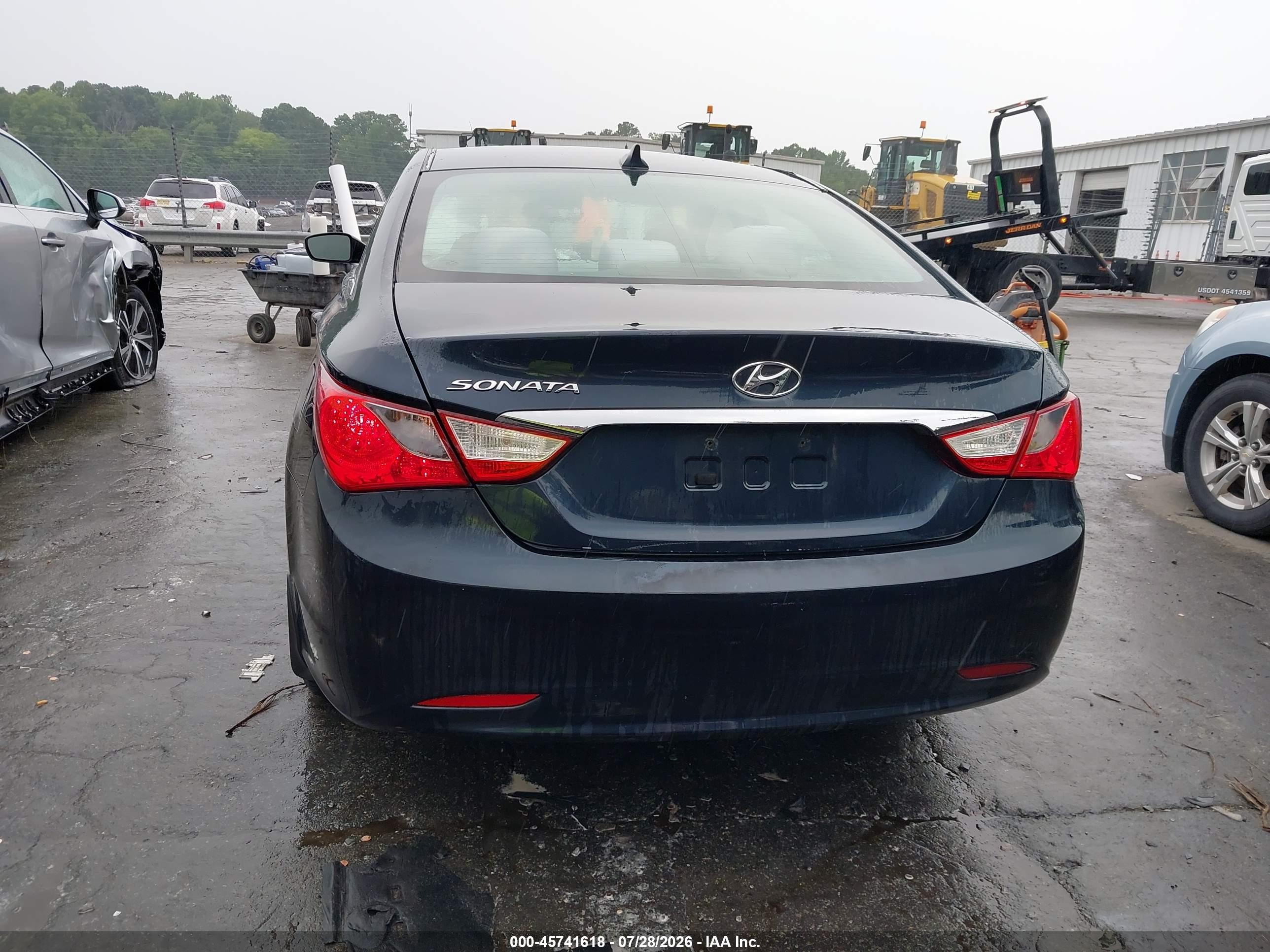 2013 Hyundai Sonata Gls Blue vin: 5NPEB4AC1DH789803