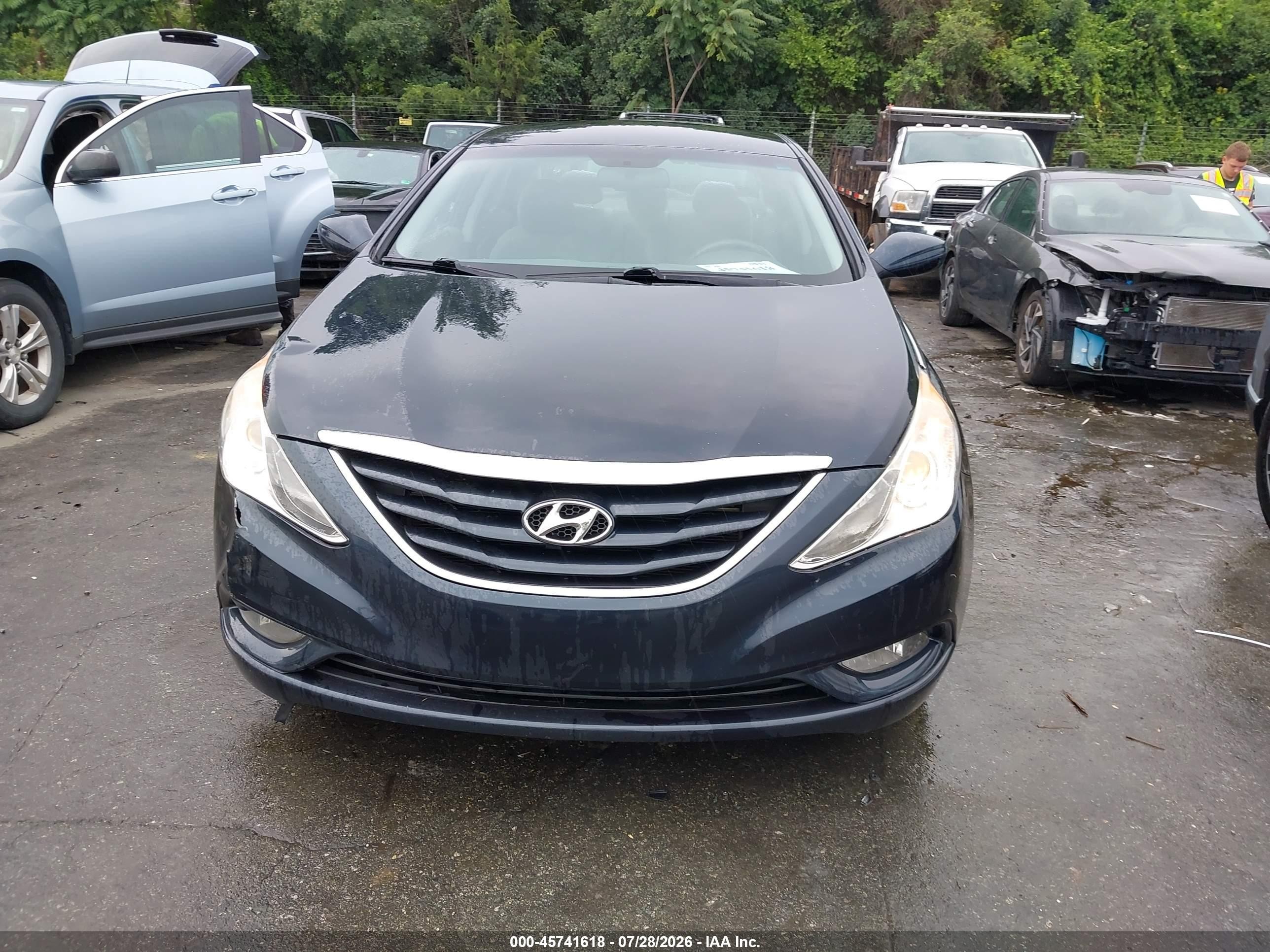 2013 Hyundai Sonata Gls Blue vin: 5NPEB4AC1DH789803