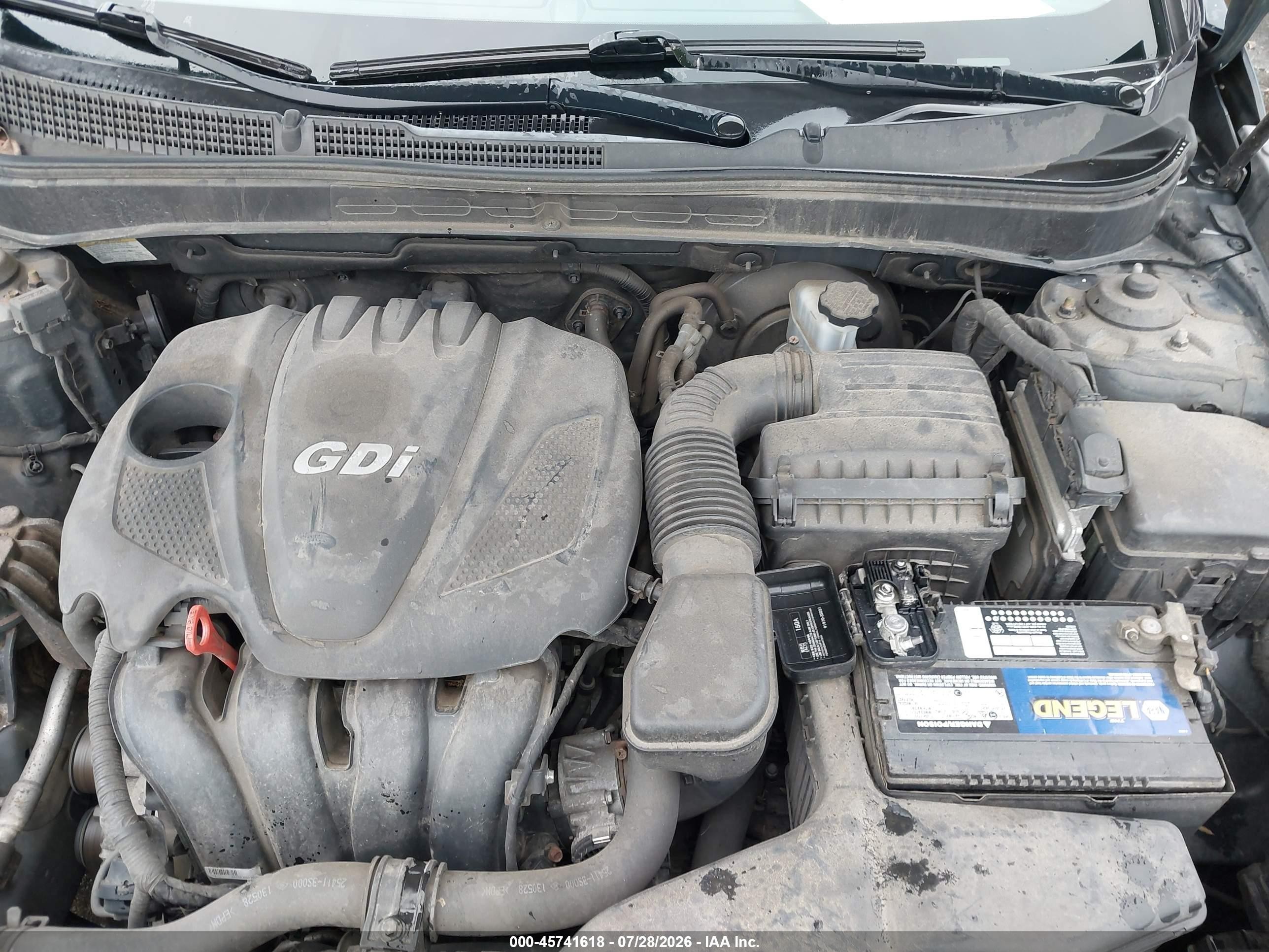 2013 Hyundai Sonata Gls Blue vin: 5NPEB4AC1DH789803