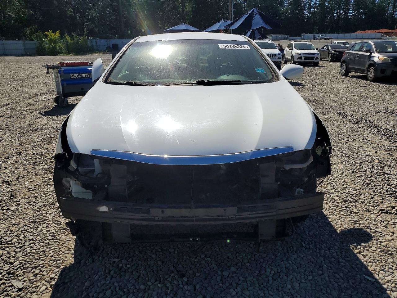 2013 Hyundai Sonata Gls White vin: 5NPEB4AC1DH798310