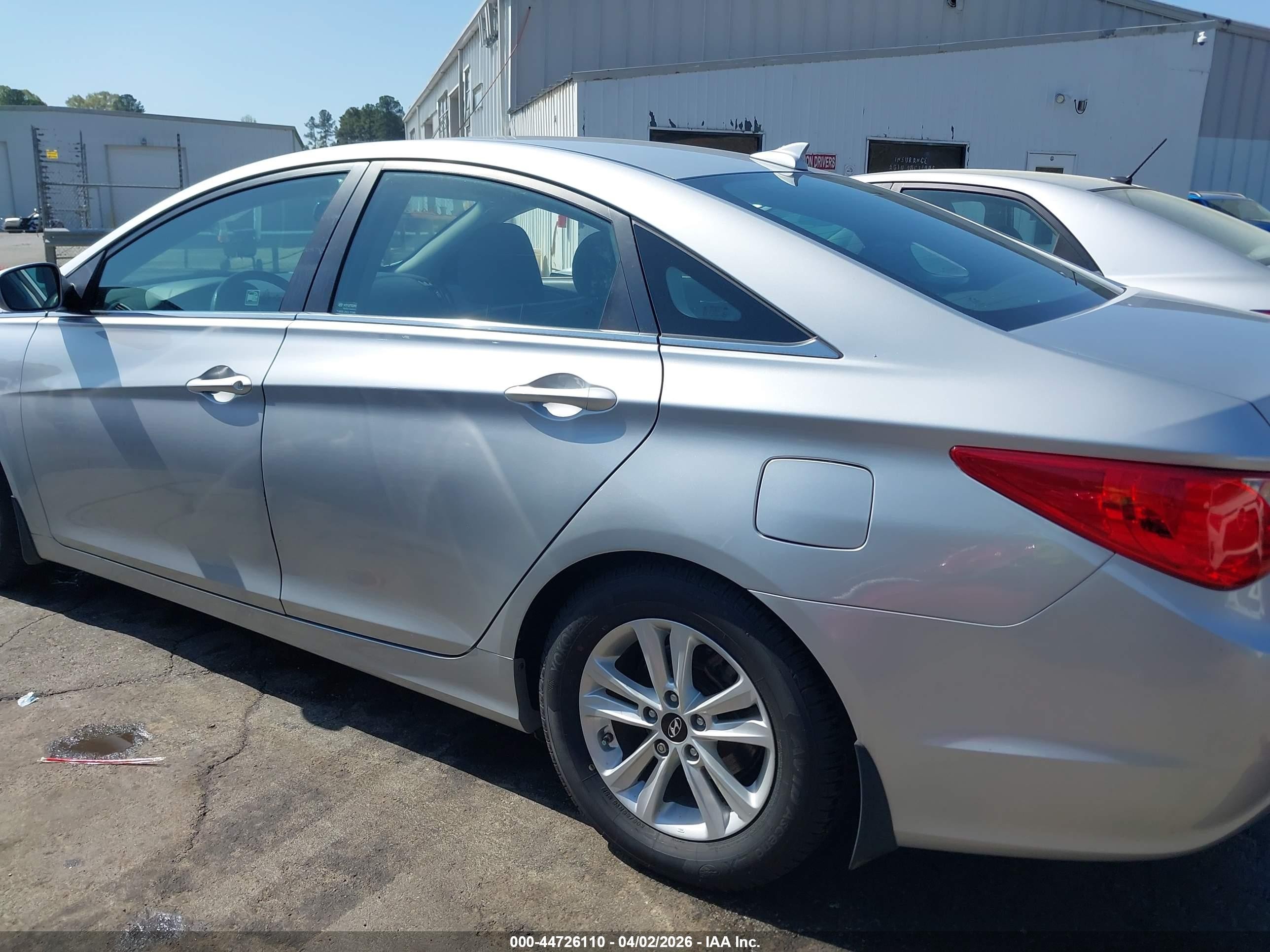 2013 Hyundai Sonata Gls Silver vin: 5NPEB4AC1DH803943