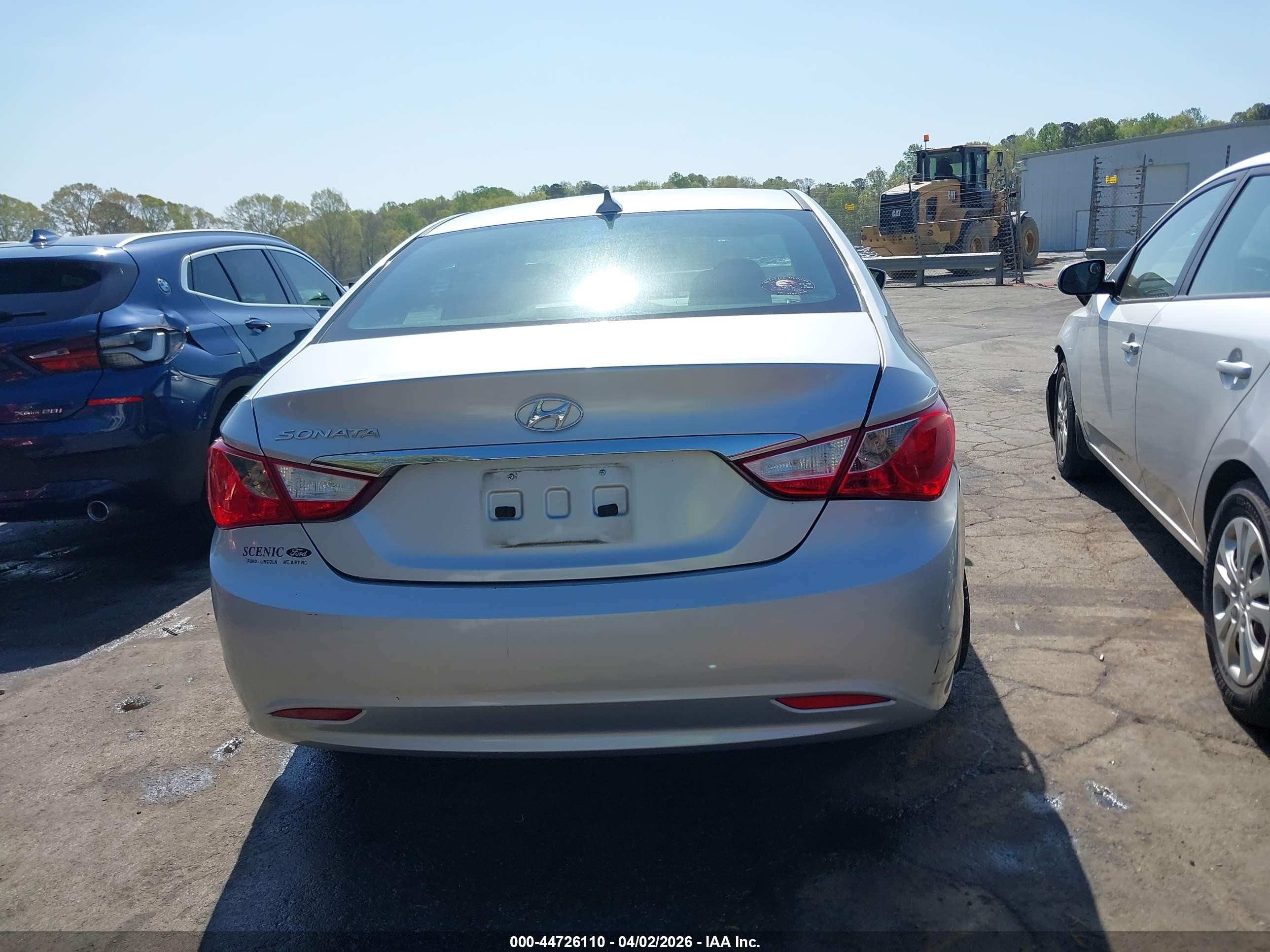 2013 Hyundai Sonata Gls Silver vin: 5NPEB4AC1DH803943