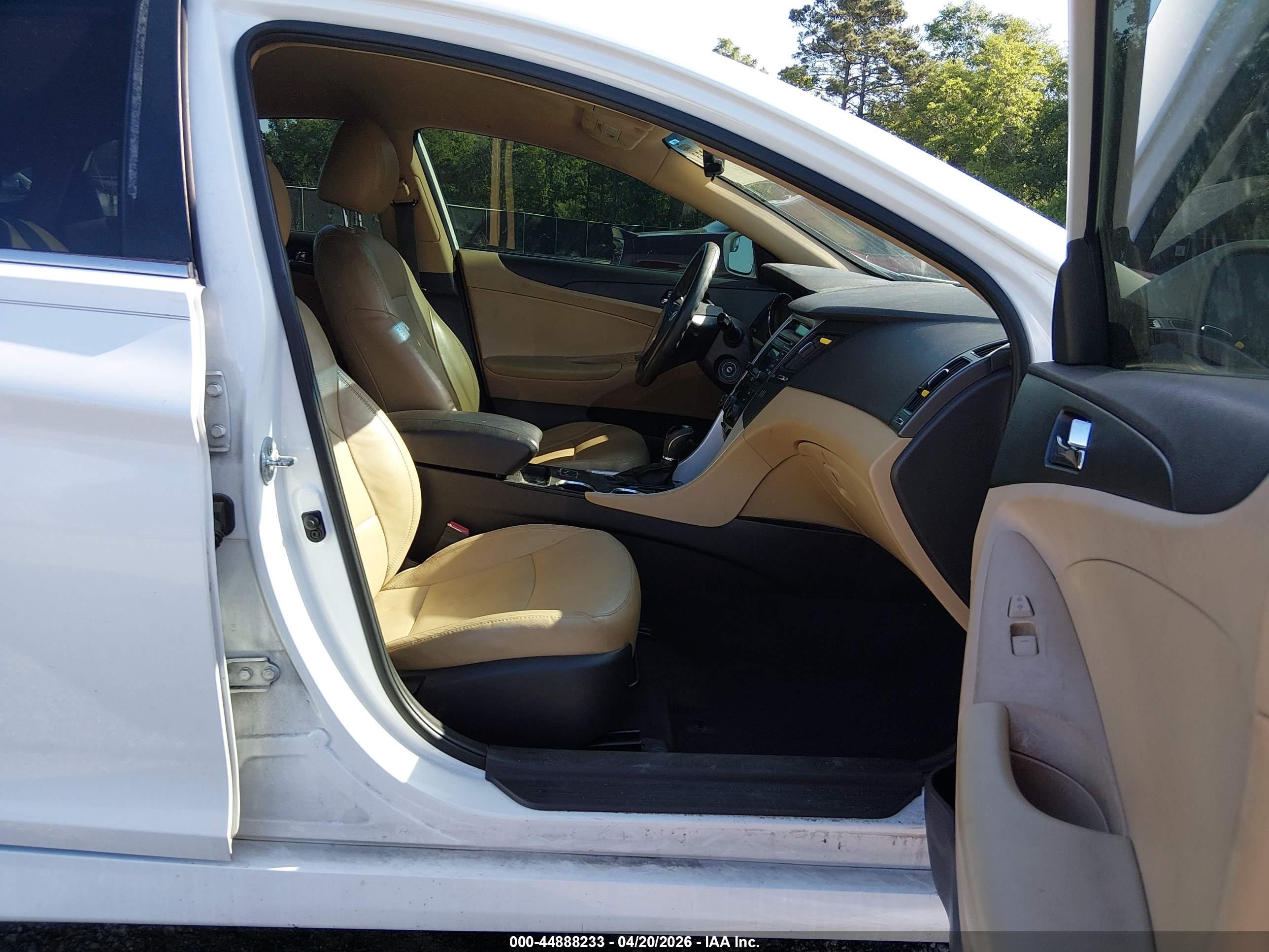 2014 Hyundai Sonata Gls White vin: 5NPEB4AC1EH822963