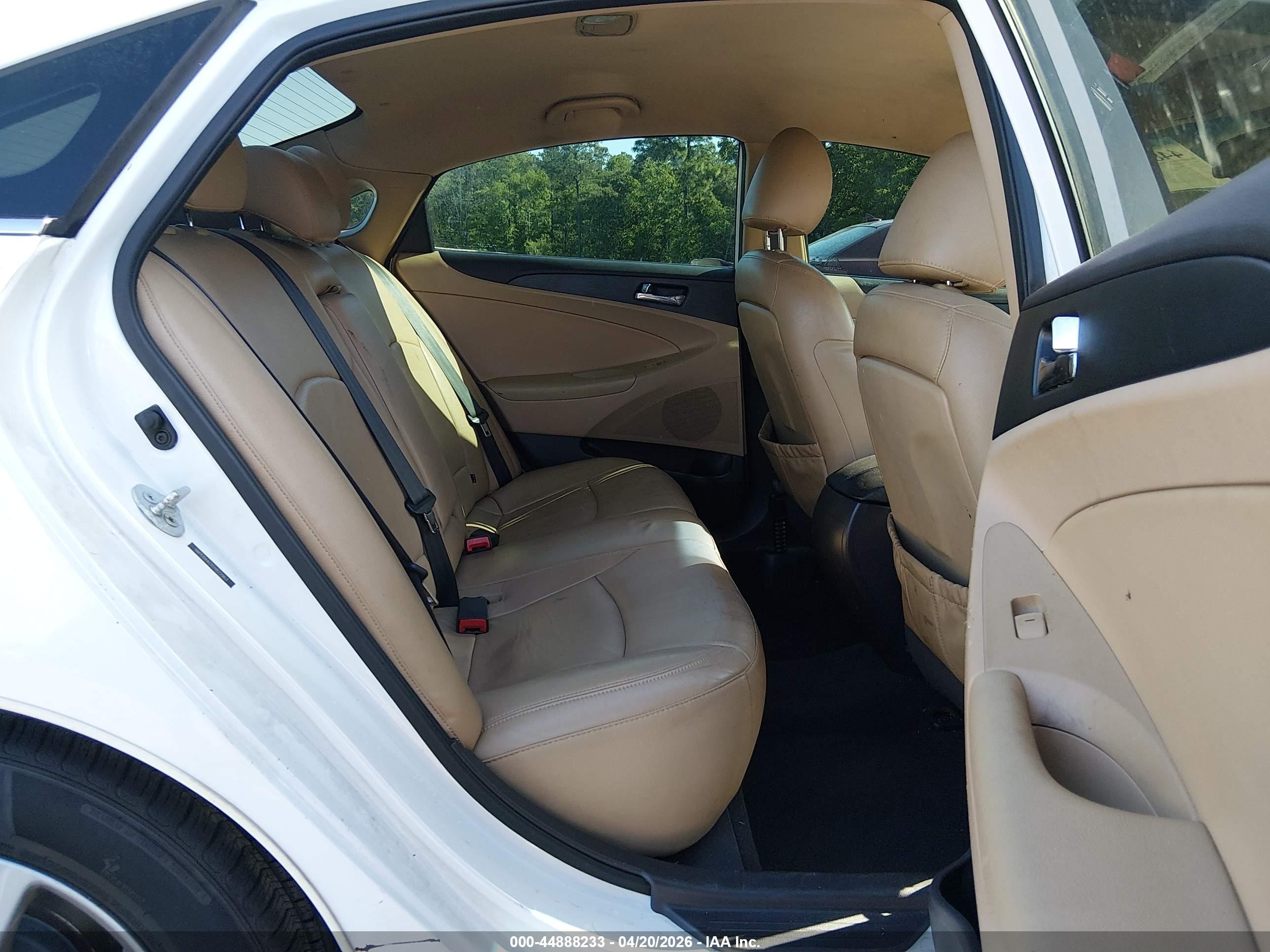 2014 Hyundai Sonata Gls White vin: 5NPEB4AC1EH822963