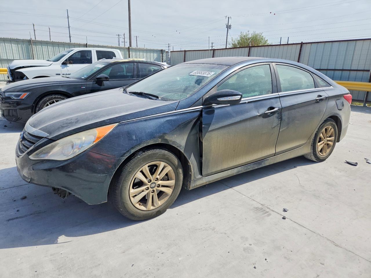 2014 Hyundai Sonata Gls Charcoal vin: 5NPEB4AC1EH824230