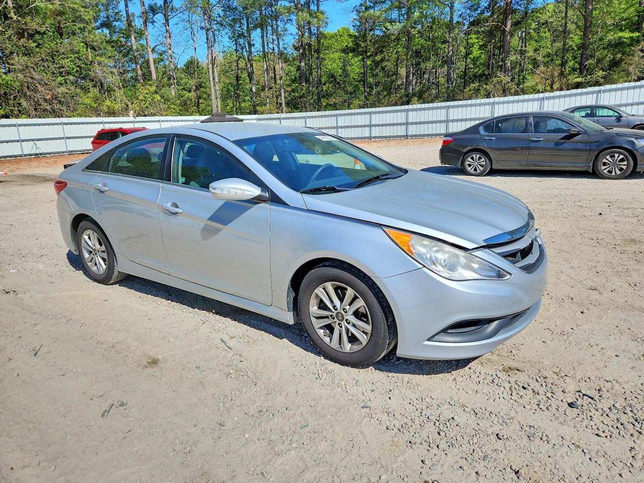 2014 Hyundai Sonata Gls Silver vin: 5NPEB4AC1EH828844