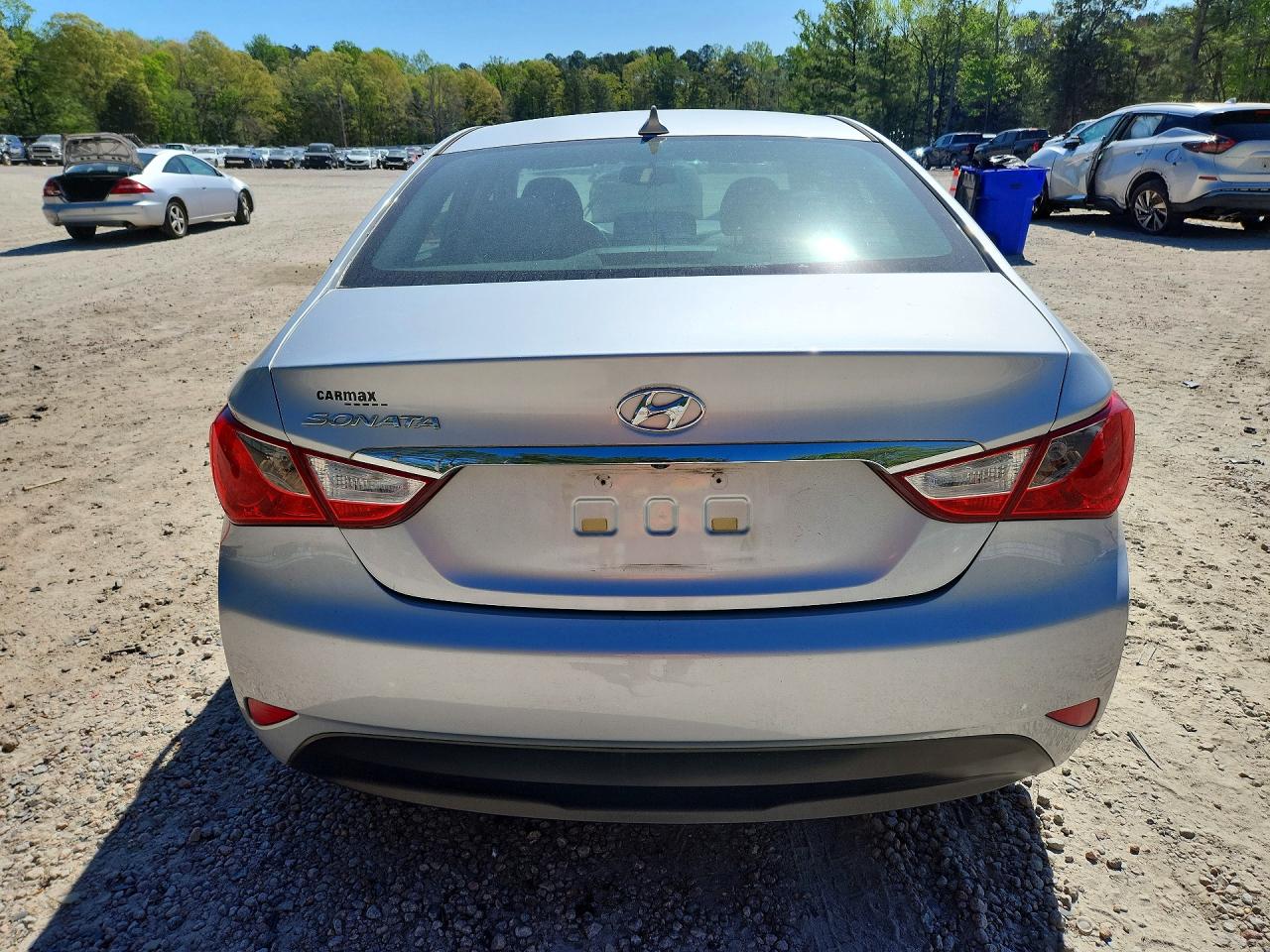 2014 Hyundai Sonata Gls Silver vin: 5NPEB4AC1EH828844