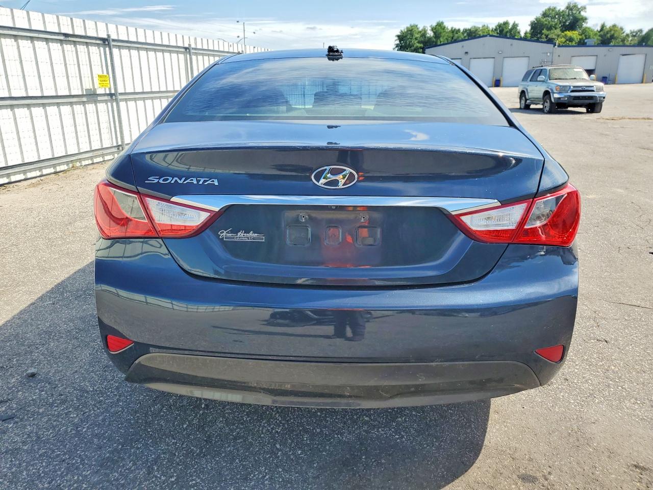 2014 Hyundai Sonata Gls Синий vin: 5NPEB4AC1EH830657