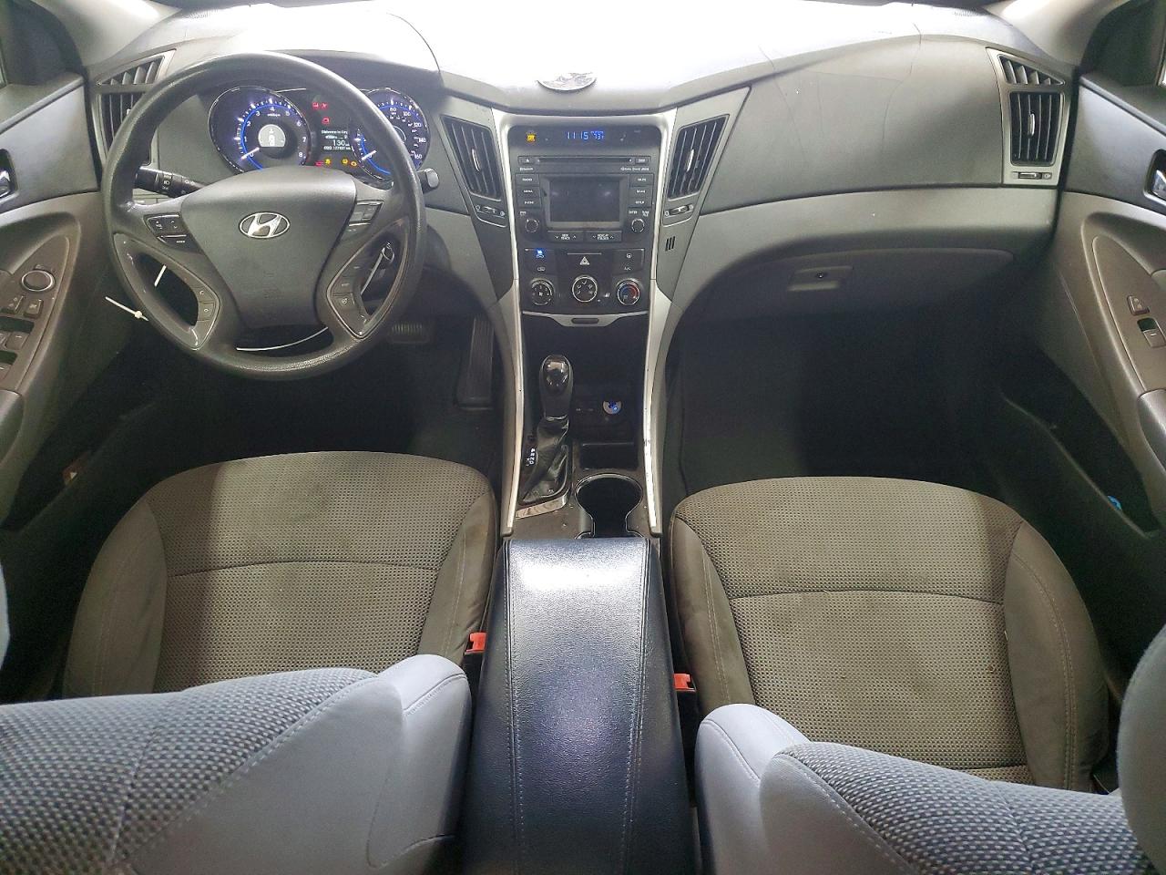 2014 Hyundai Sonata Gls Синий vin: 5NPEB4AC1EH831839