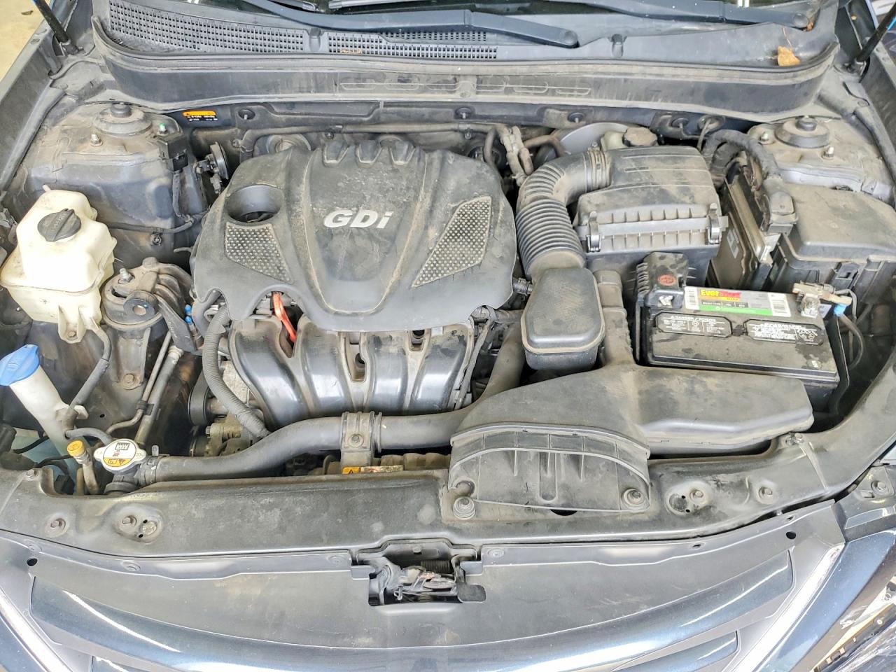 2014 Hyundai Sonata Gls Синий vin: 5NPEB4AC1EH831839
