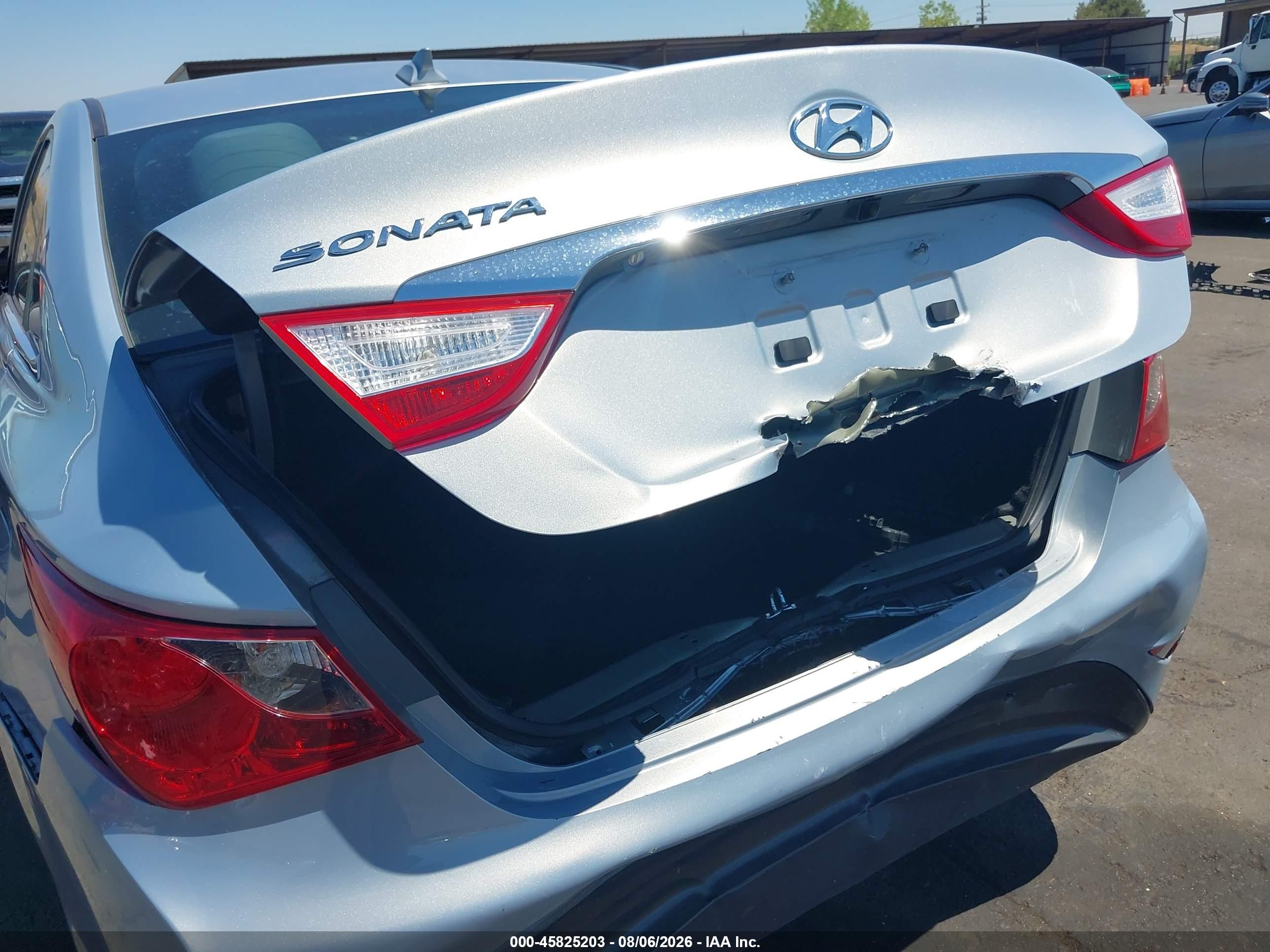 2014 Hyundai Sonata Gls Blue vin: 5NPEB4AC1EH834112