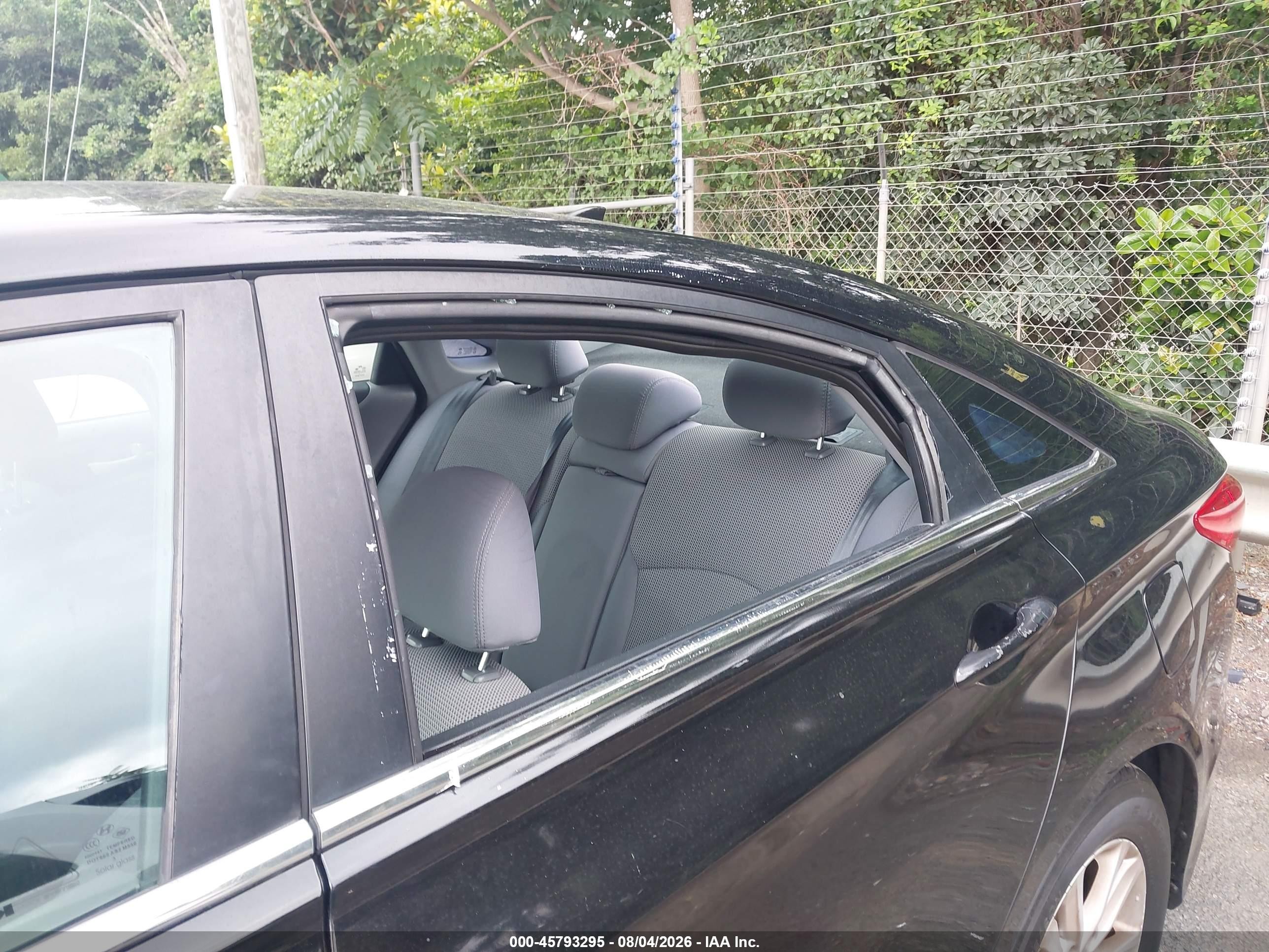 2014 Hyundai Sonata Gls Black vin: 5NPEB4AC1EH844283