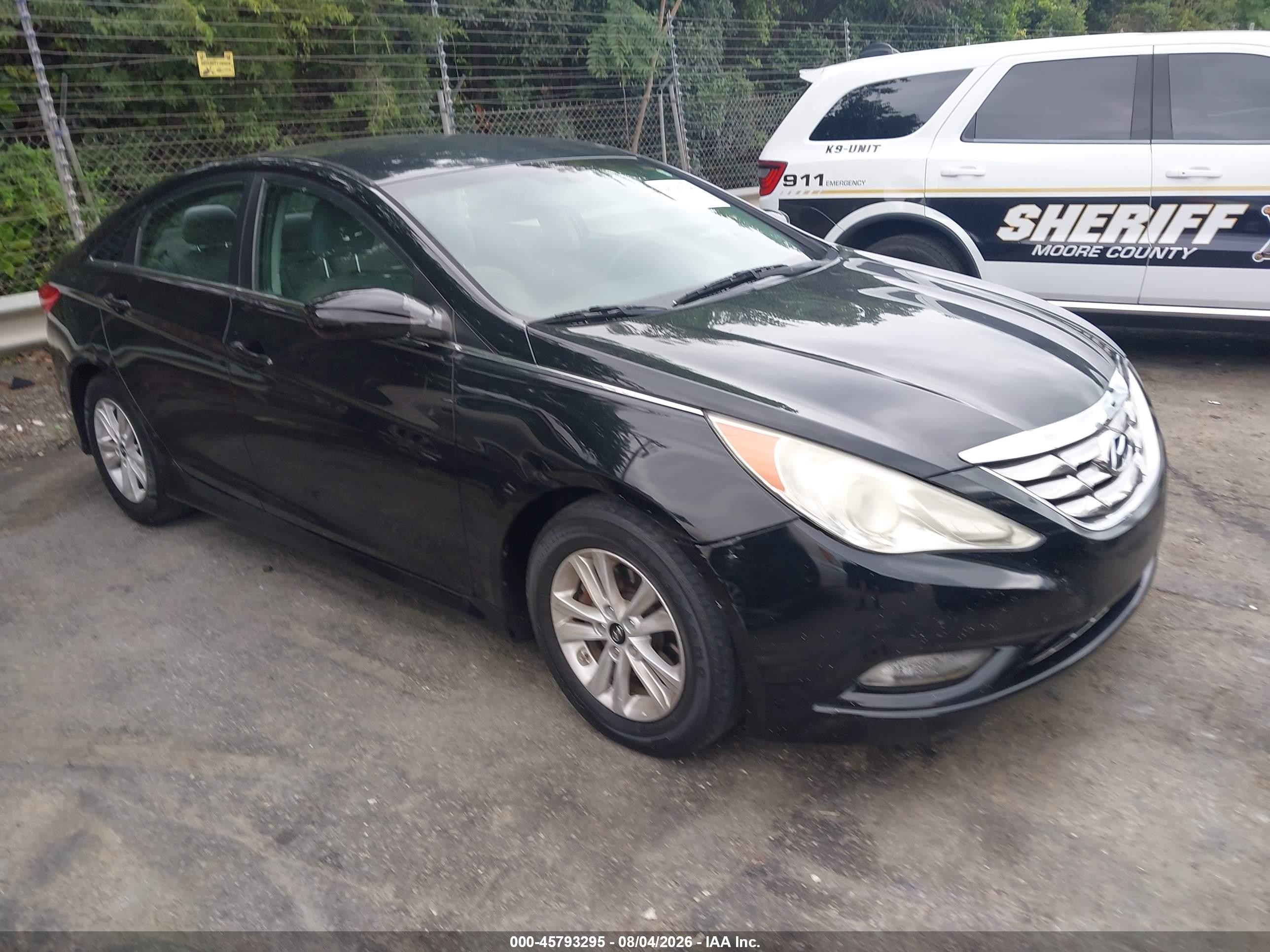 2014 Hyundai Sonata Gls Black vin: 5NPEB4AC1EH844283
