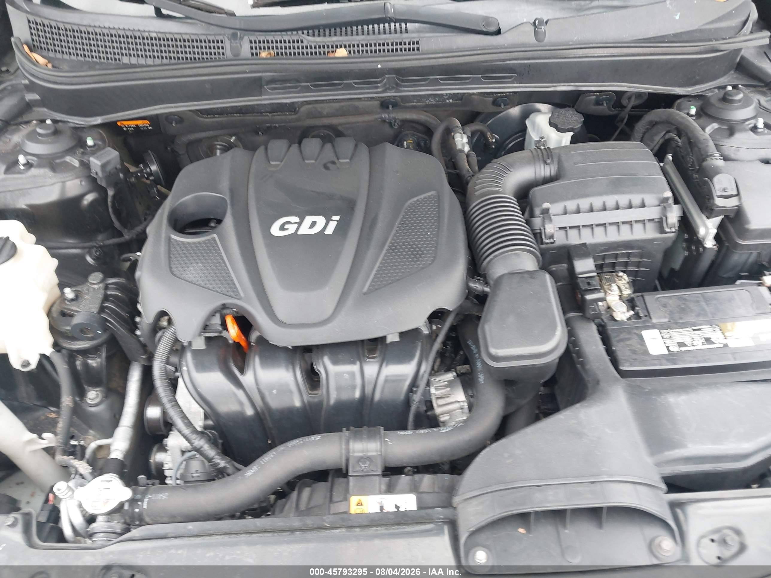 2014 Hyundai Sonata Gls Black vin: 5NPEB4AC1EH844283