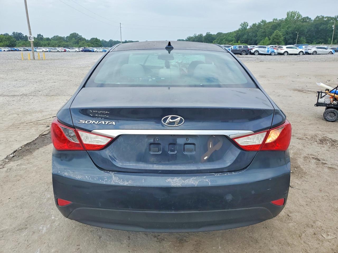 2014 Hyundai Sonata Gls Black vin: 5NPEB4AC1EH847670
