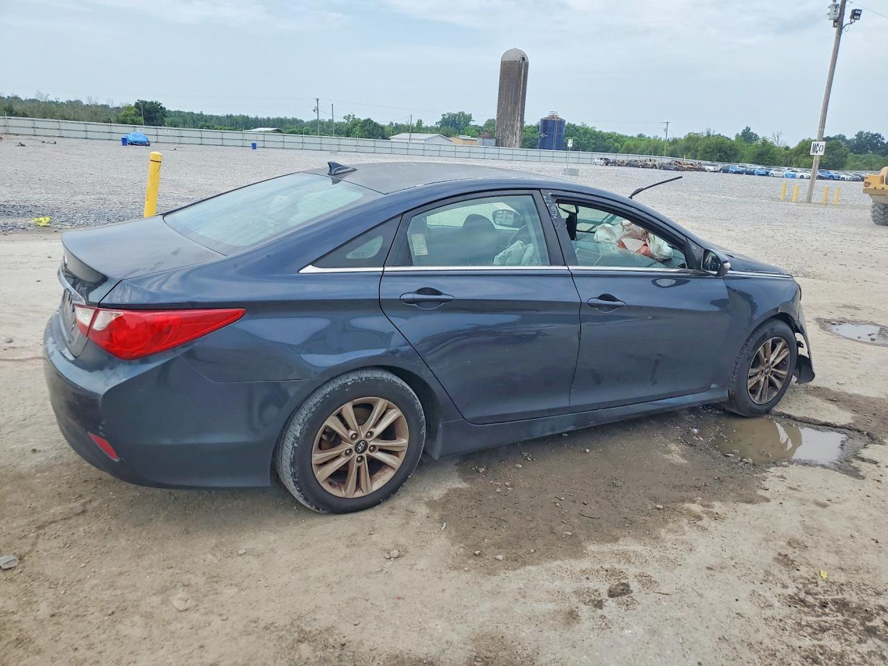 2014 Hyundai Sonata Gls Black vin: 5NPEB4AC1EH847670