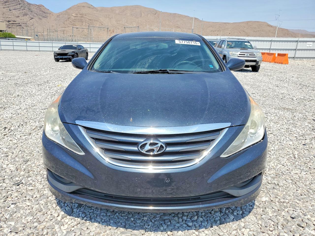 2014 Hyundai Sonata Gls Blue vin: 5NPEB4AC1EH847765
