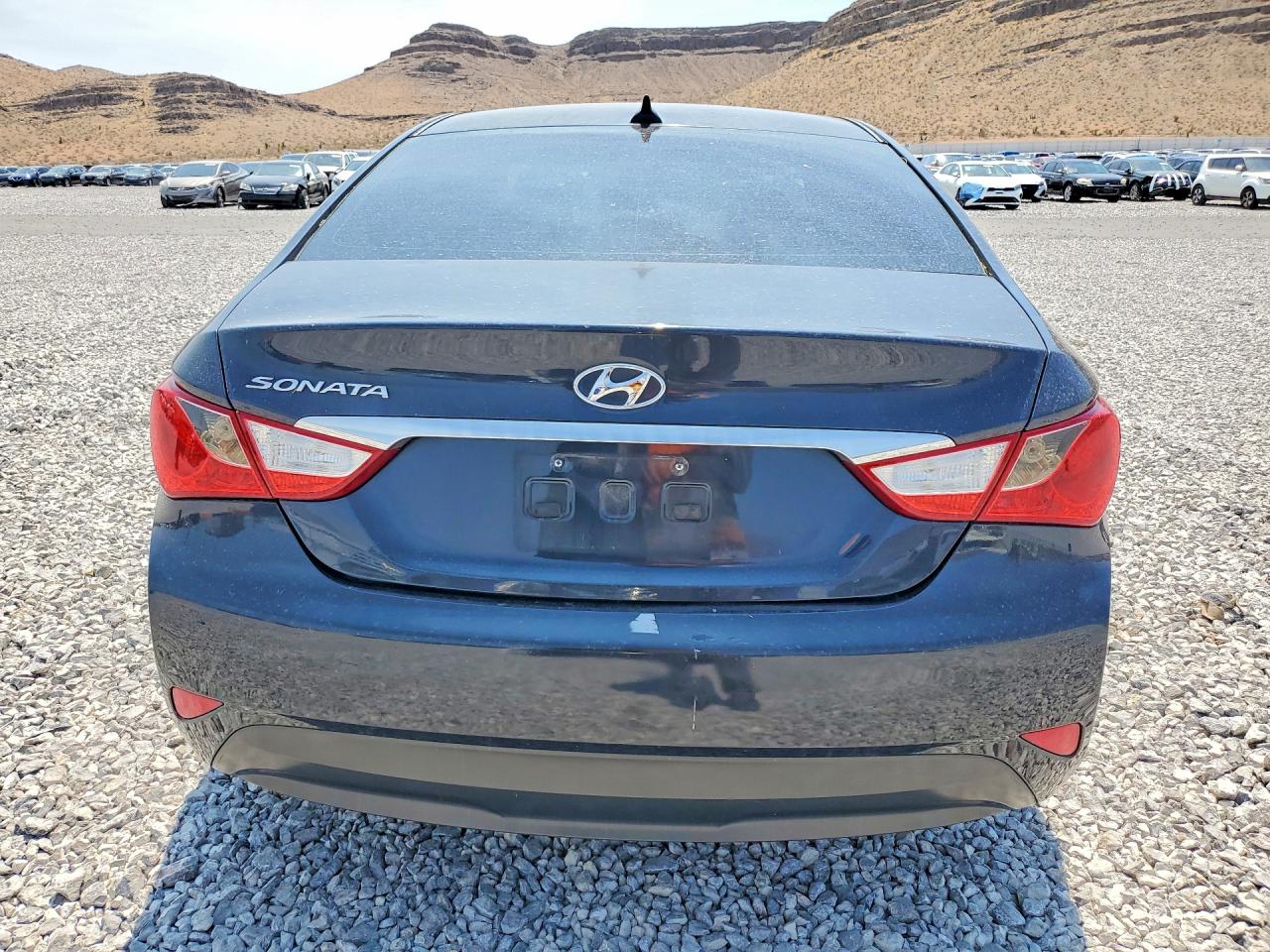 2014 Hyundai Sonata Gls Blue vin: 5NPEB4AC1EH847765