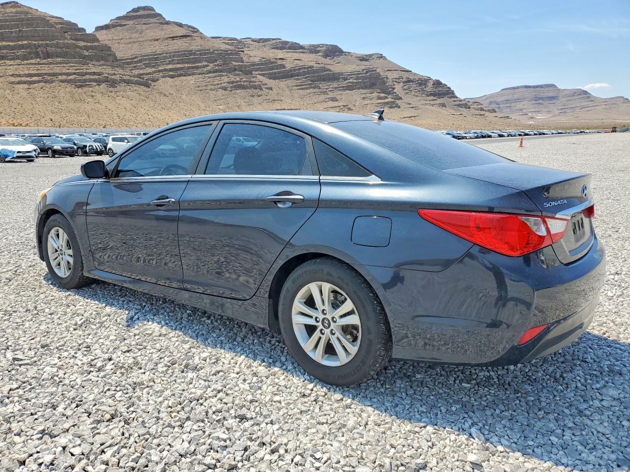 2014 Hyundai Sonata Gls Blue vin: 5NPEB4AC1EH847765