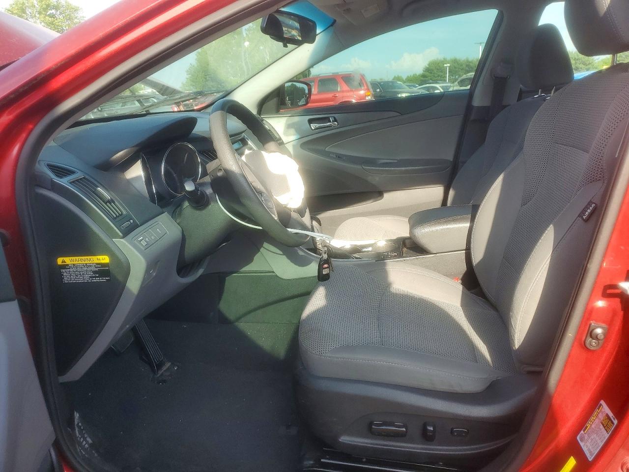 2014 Hyundai Sonata Gls Red vin: 5NPEB4AC1EH853002