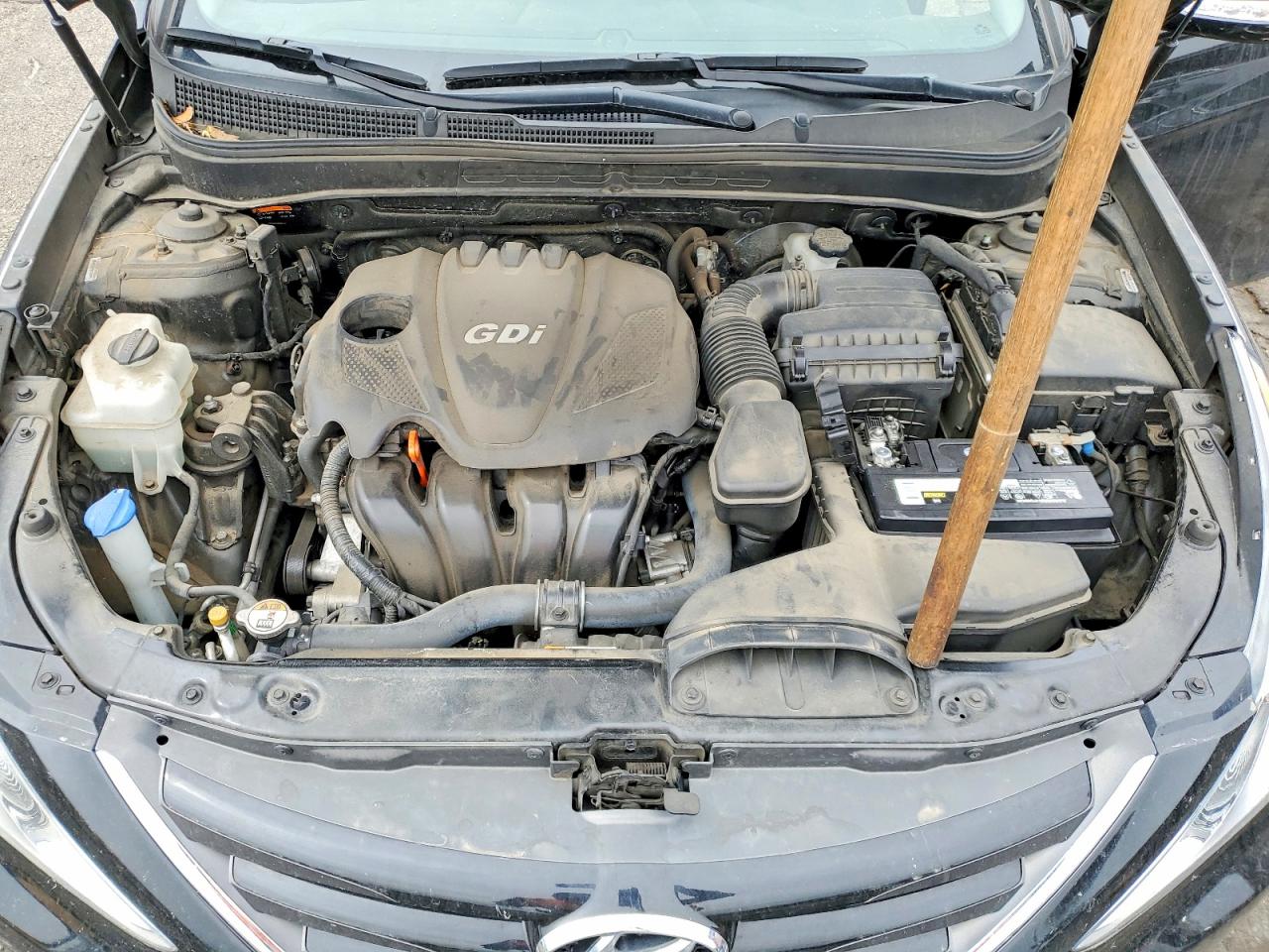 2014 Hyundai Sonata Gls Black vin: 5NPEB4AC1EH855042