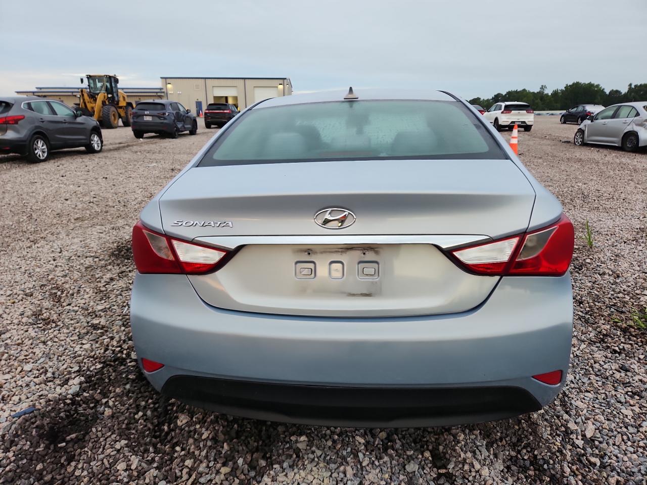 2014 Hyundai Sonata Gls Синий vin: 5NPEB4AC1EH856238