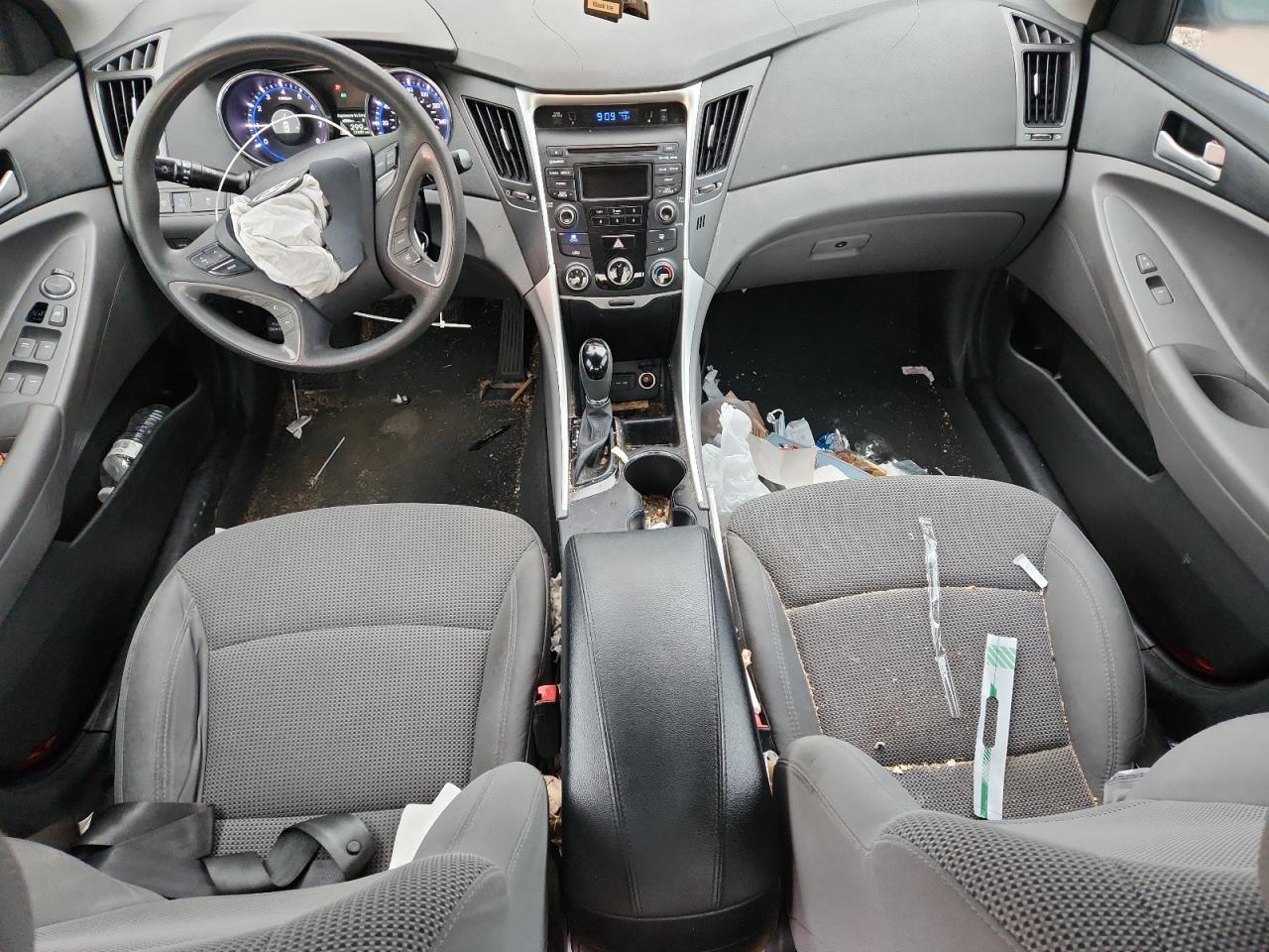 2014 Hyundai Sonata Gls Синий vin: 5NPEB4AC1EH856238