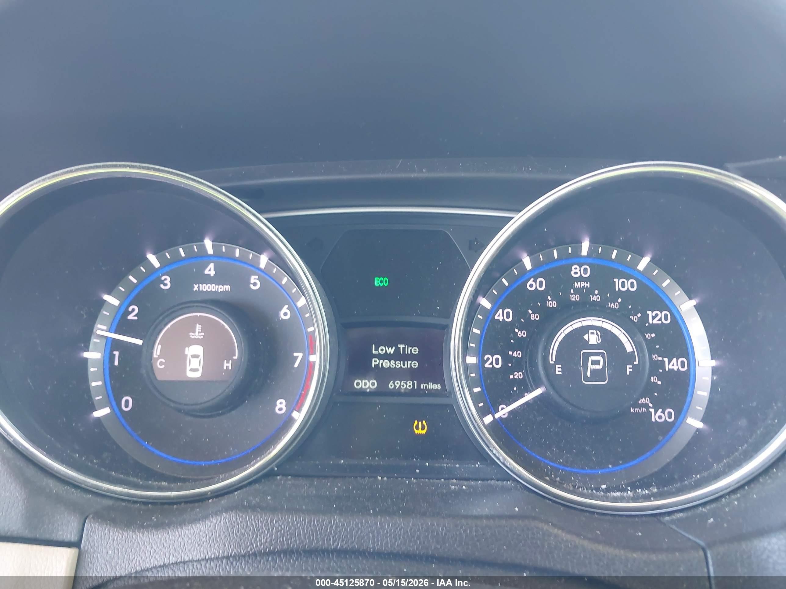 2014 Hyundai Sonata Gls White vin: 5NPEB4AC1EH859043