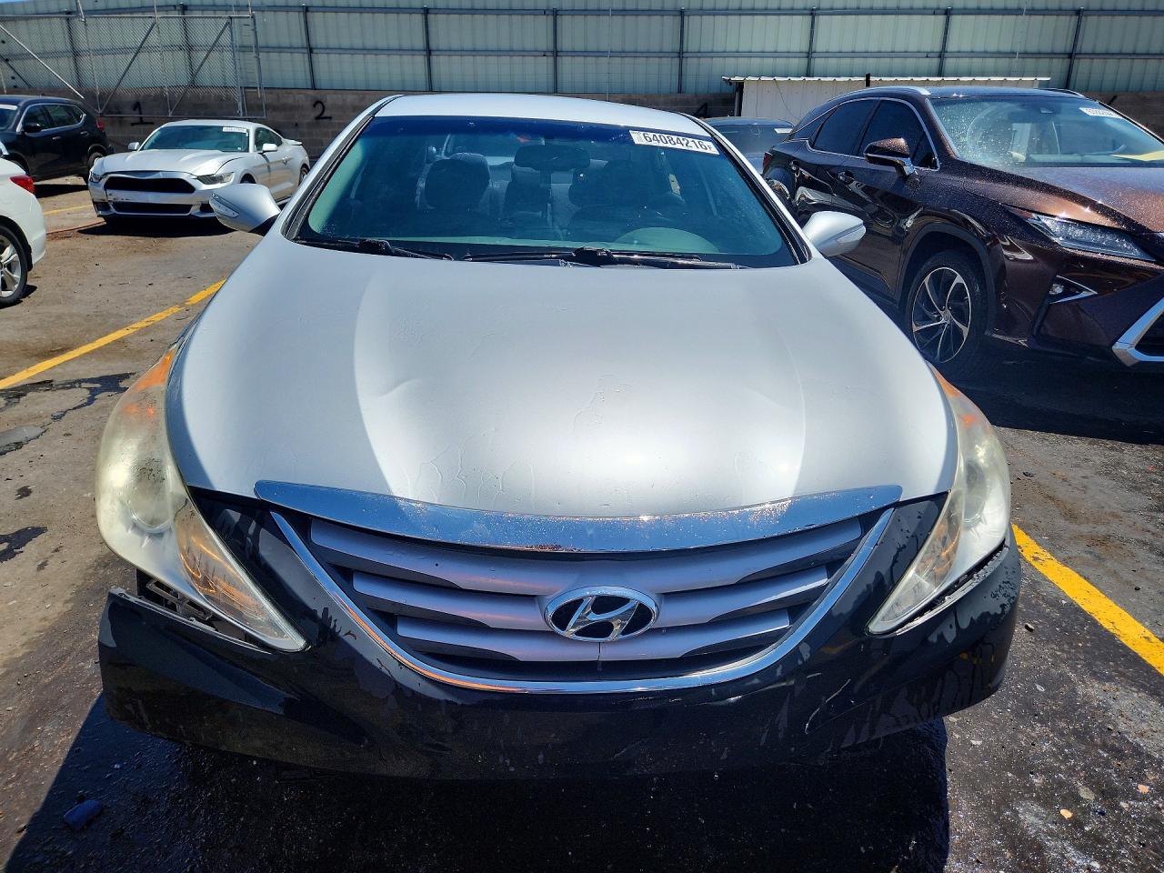 2014 Hyundai Sonata Gls Silver vin: 5NPEB4AC1EH859141