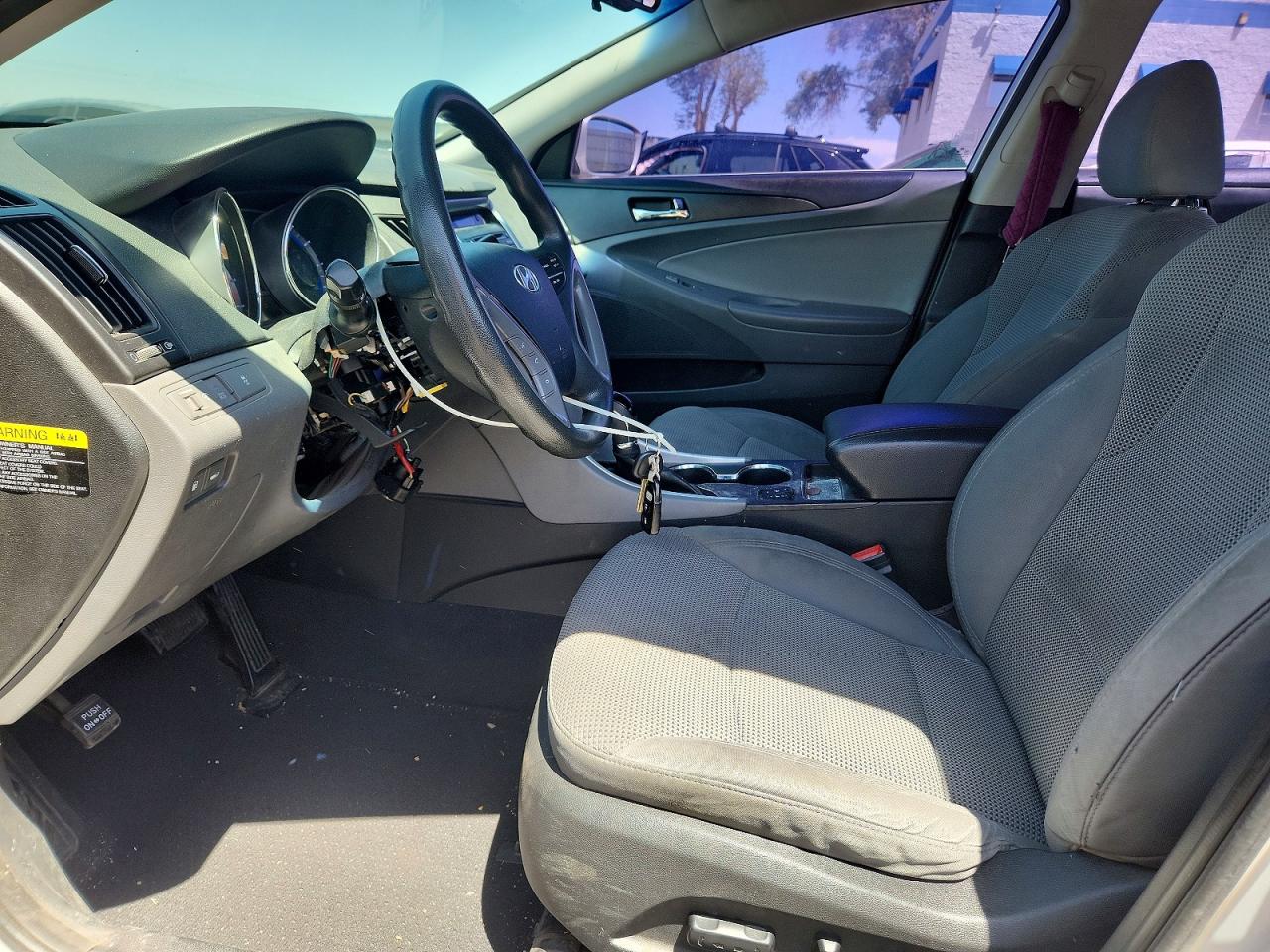 2014 Hyundai Sonata Gls Silver vin: 5NPEB4AC1EH859141