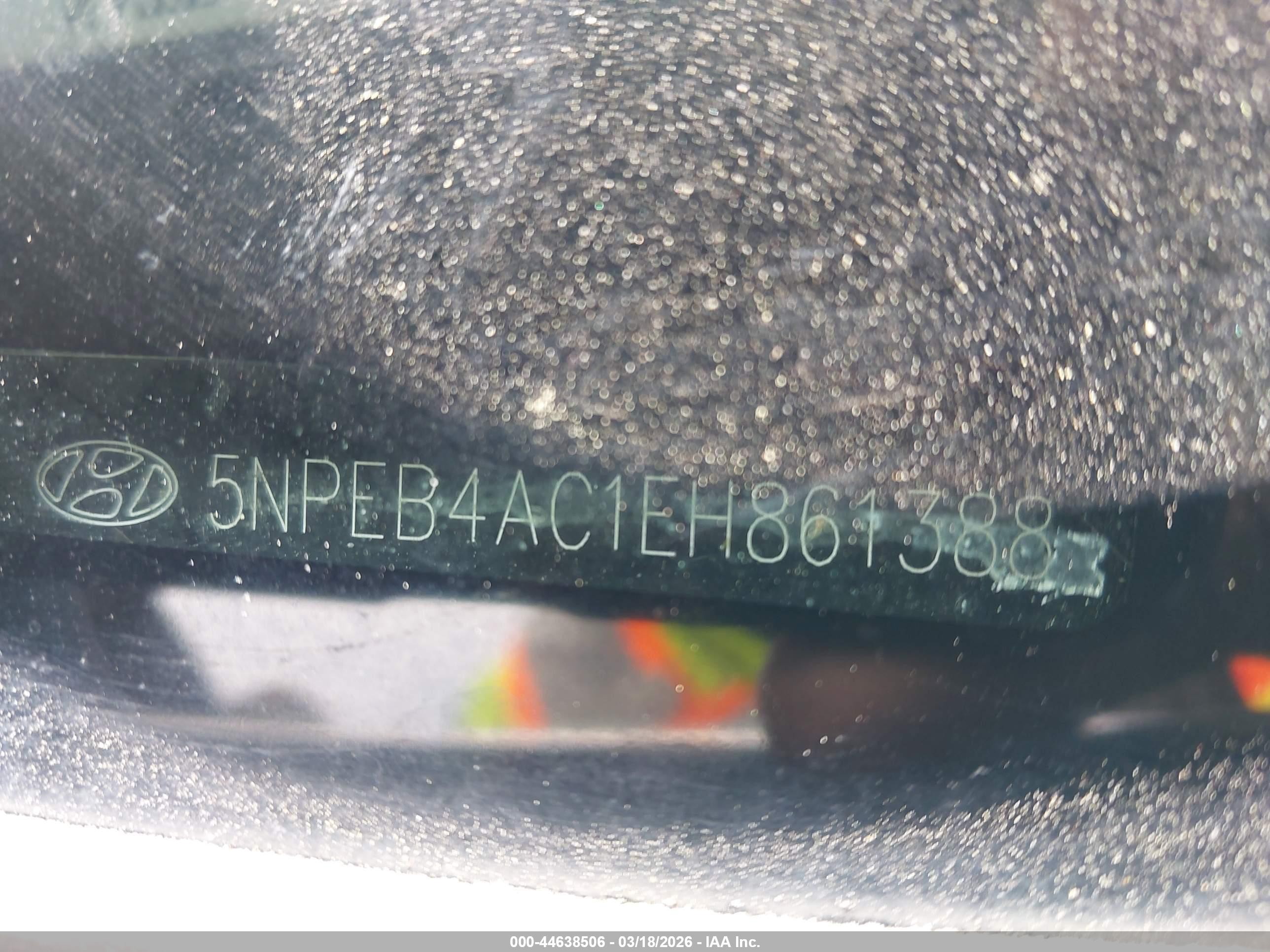 2014 Hyundai Sonata Gls Серый vin: 5NPEB4AC1EH861388