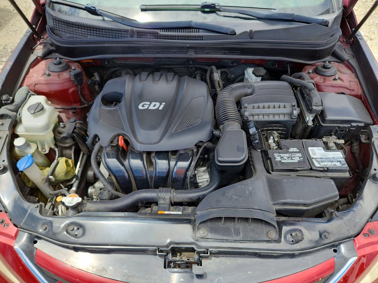 2014 Hyundai Sonata Gls Maroon vin: 5NPEB4AC1EH869877