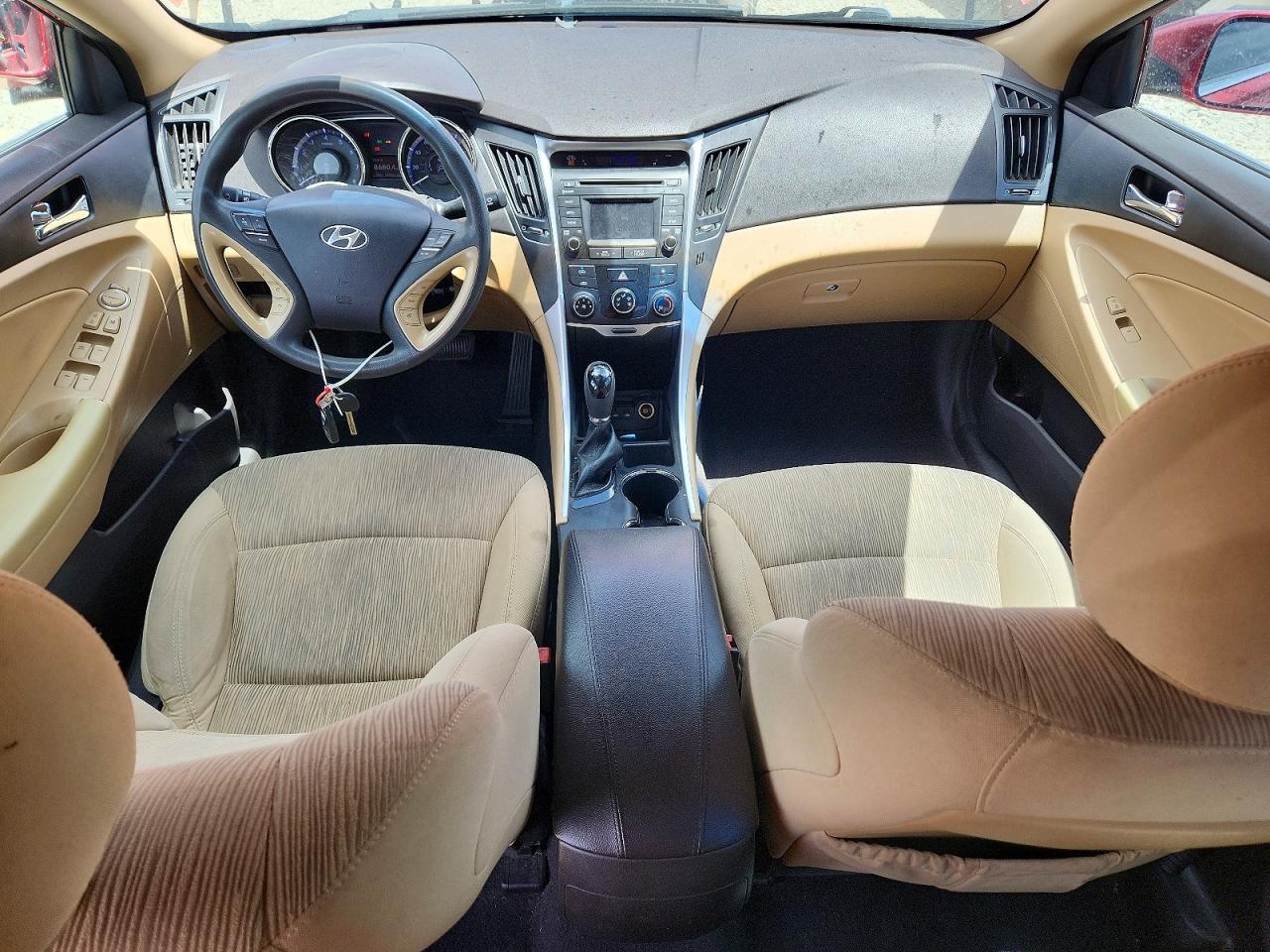 2014 Hyundai Sonata Gls Maroon vin: 5NPEB4AC1EH869877