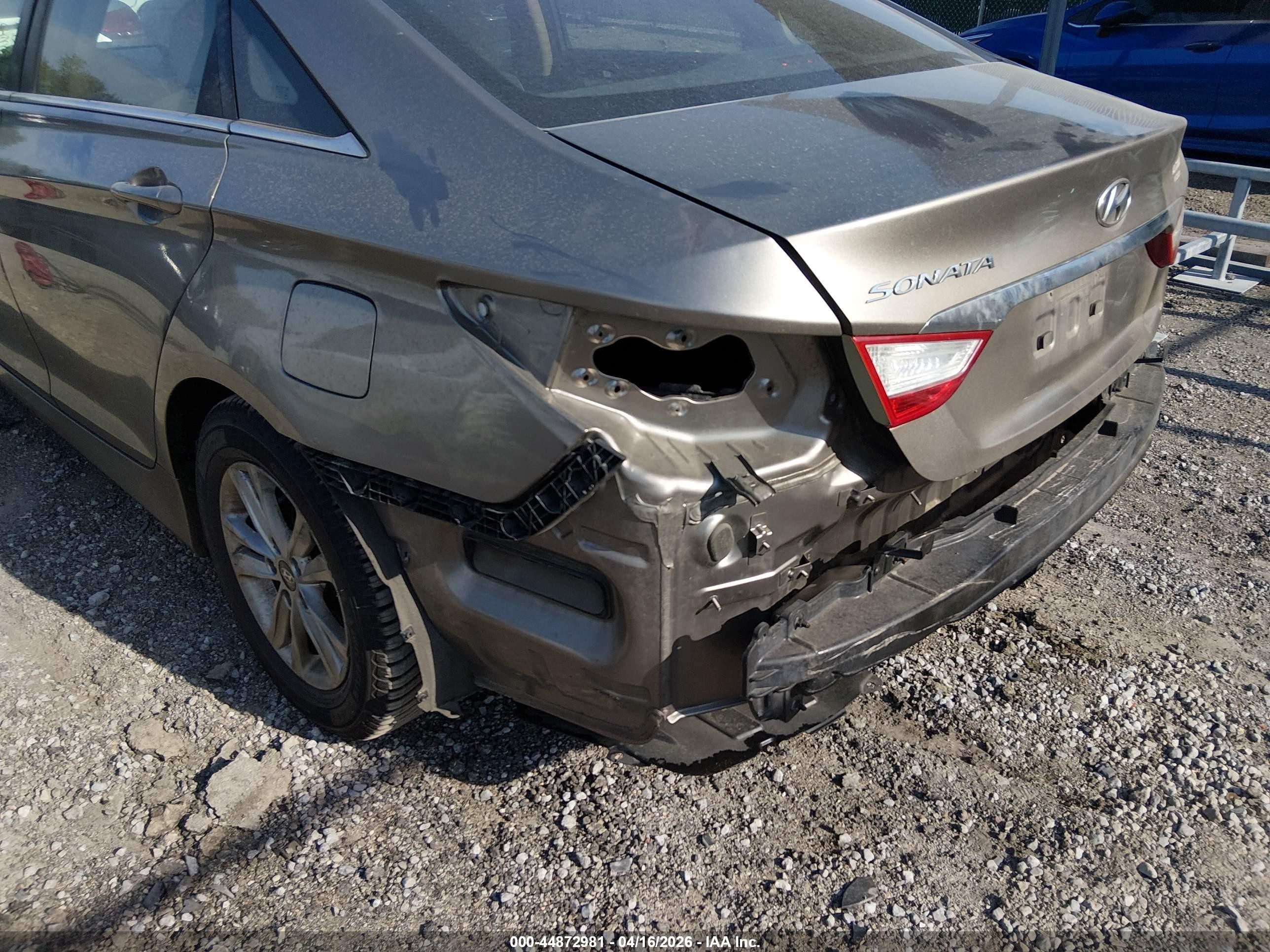 2014 Hyundai Sonata Gls Champagne vin: 5NPEB4AC1EH872021