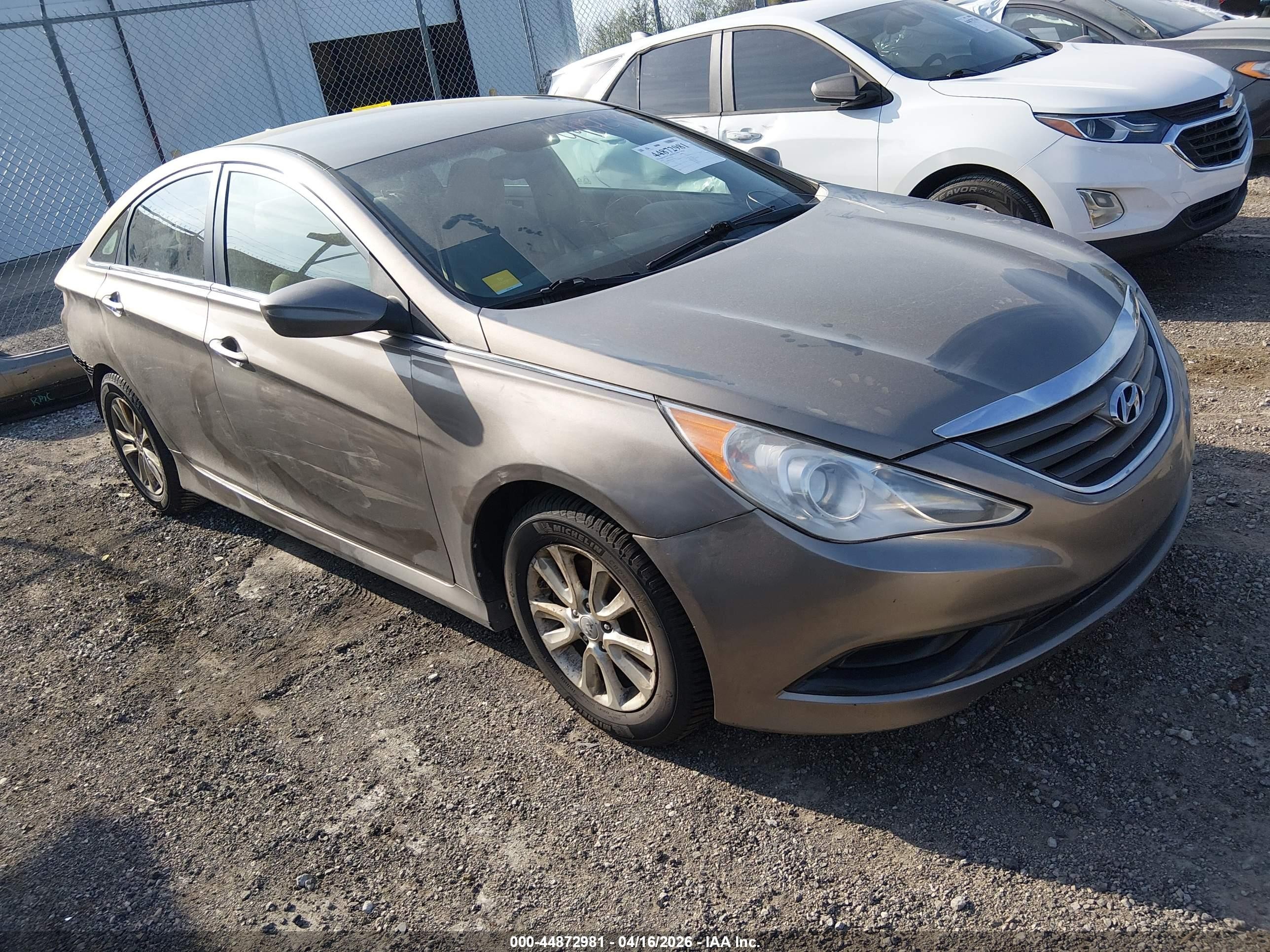 2014 Hyundai Sonata Gls Champagne vin: 5NPEB4AC1EH872021