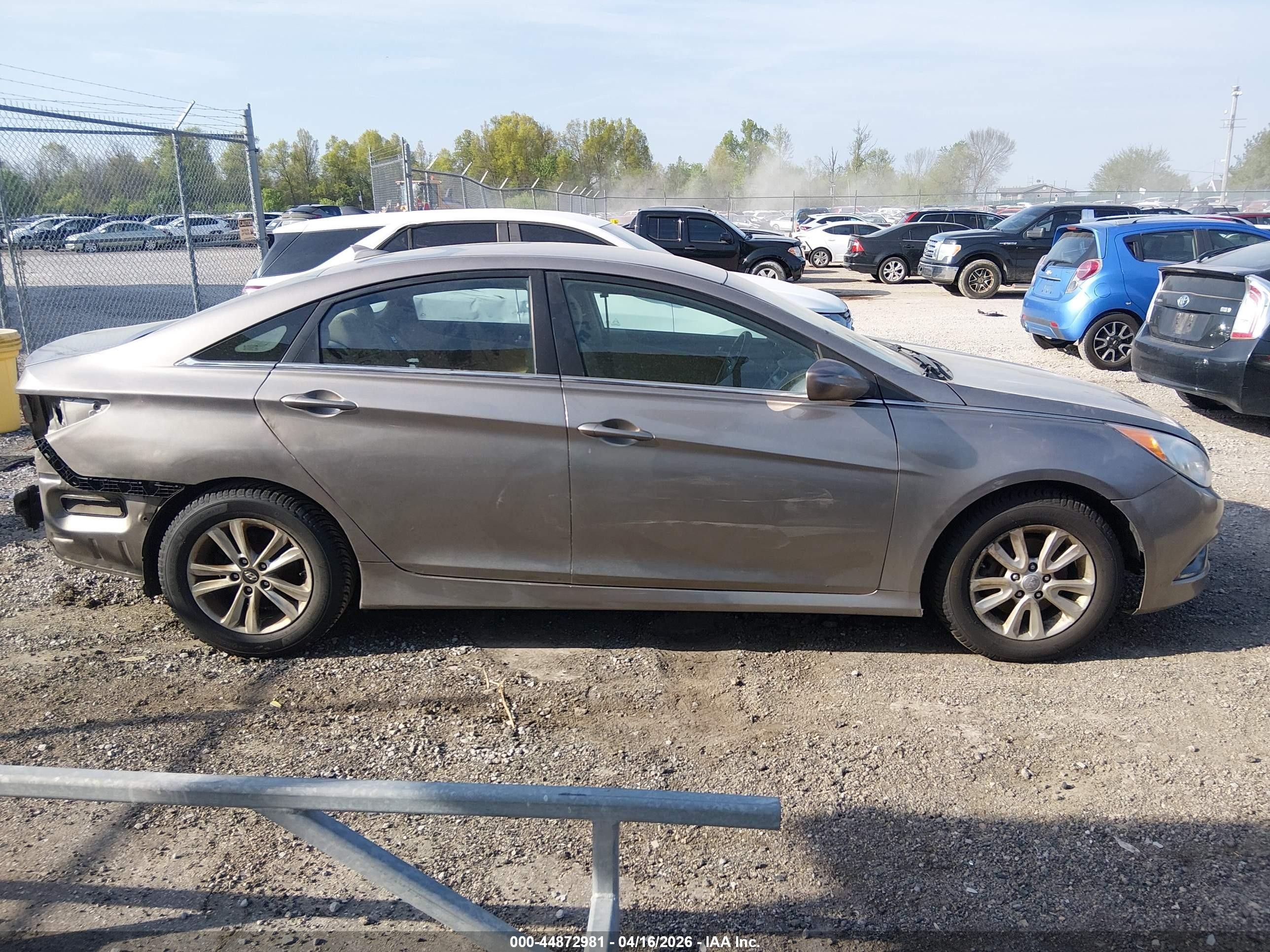 2014 Hyundai Sonata Gls Champagne vin: 5NPEB4AC1EH872021