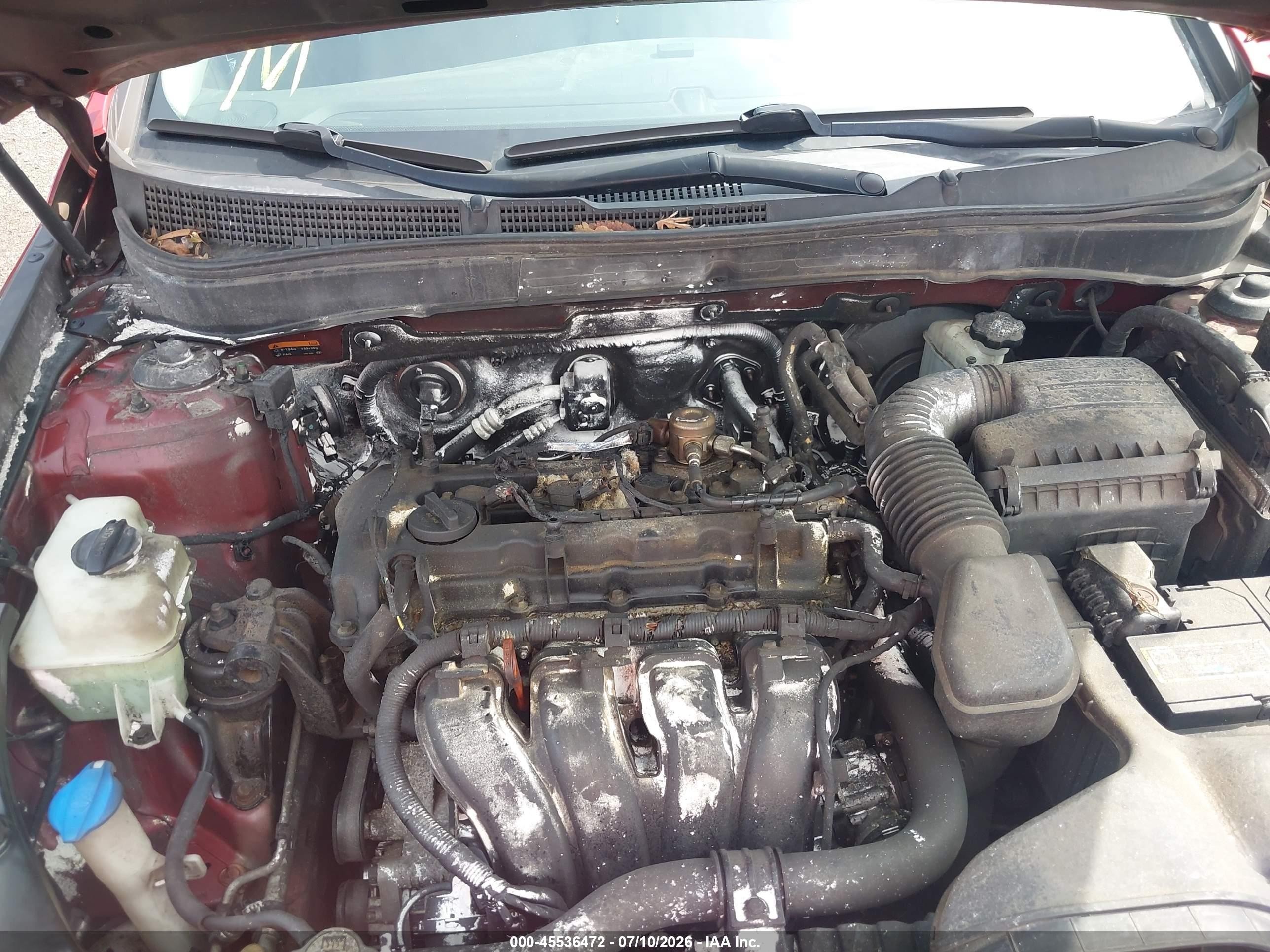 2014 Hyundai Sonata Gls Red vin: 5NPEB4AC1EH873511