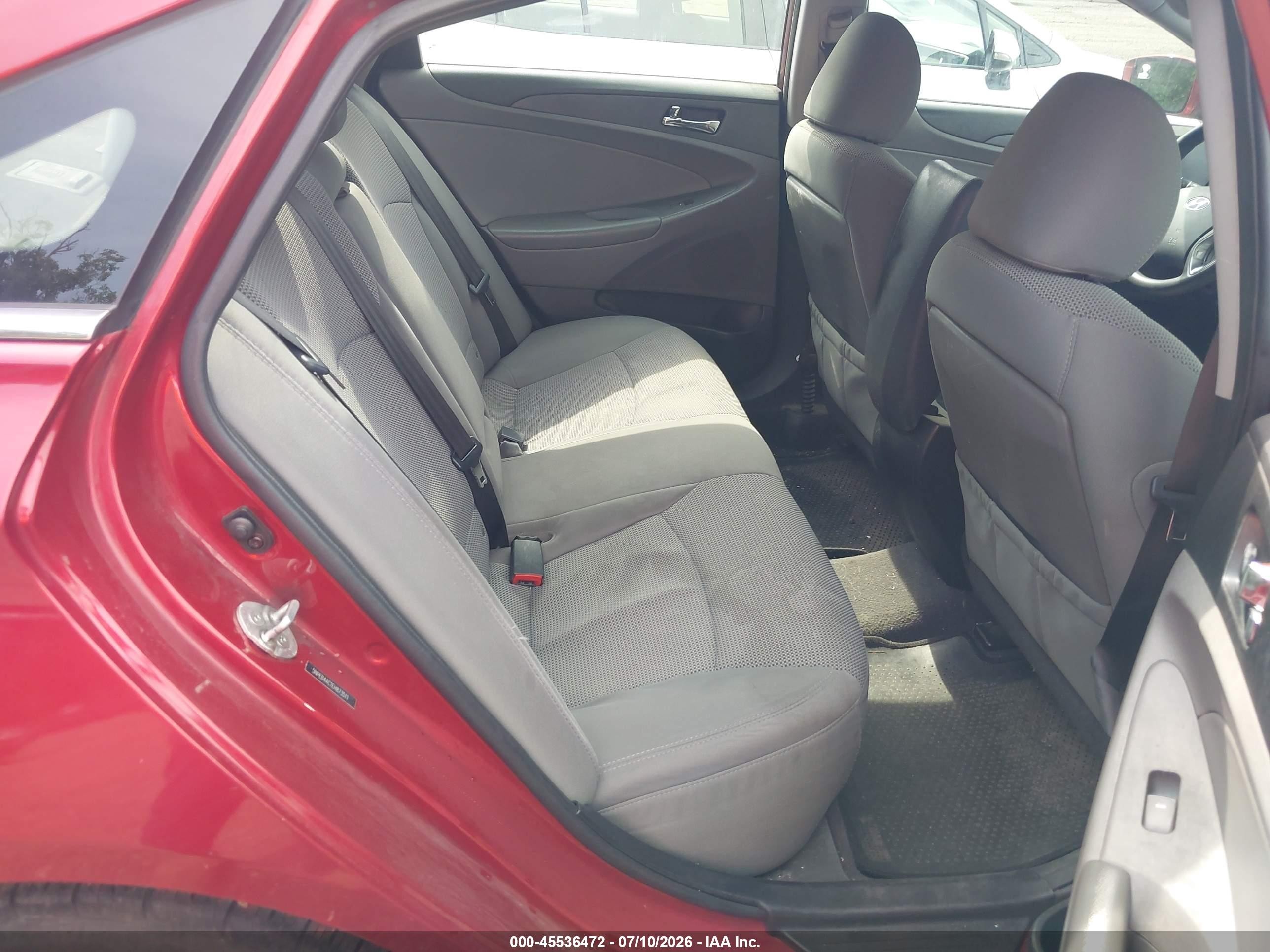 2014 Hyundai Sonata Gls Red vin: 5NPEB4AC1EH873511