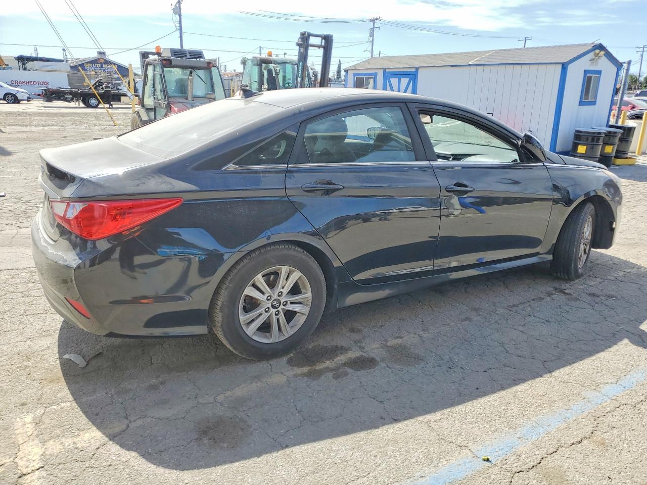 2014 Hyundai Sonata Gls Black vin: 5NPEB4AC1EH885187
